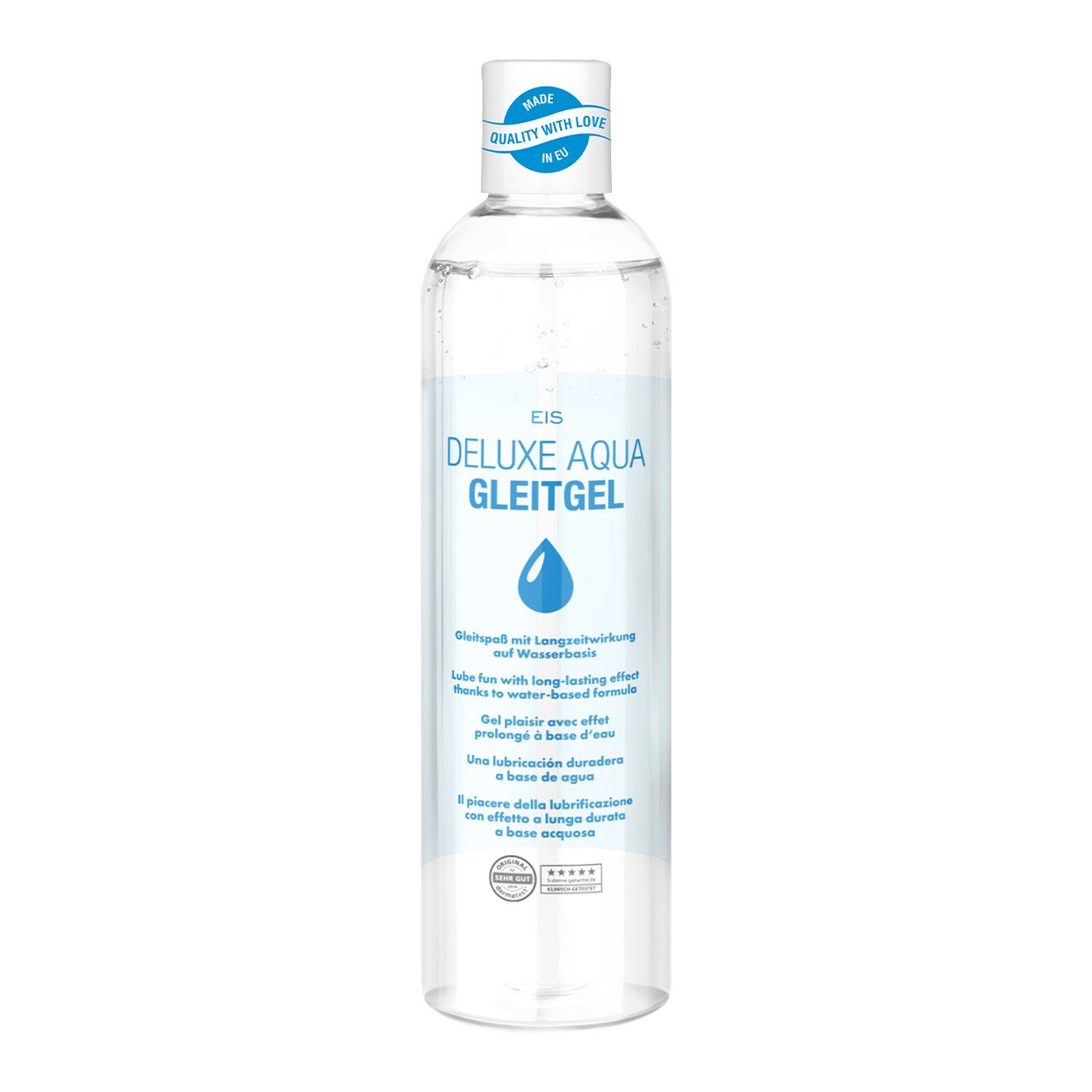 Stimulationsgel EIS Deluxe Aqua Gleitgel, 300ml, wasserbasiert, neutral