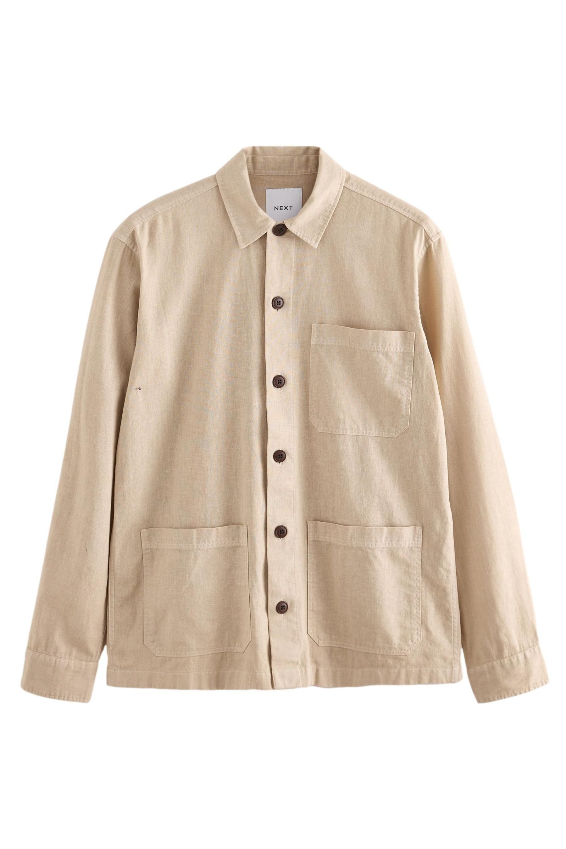 Hemdjacke Chore Hemdjacke aus Leinengemisch