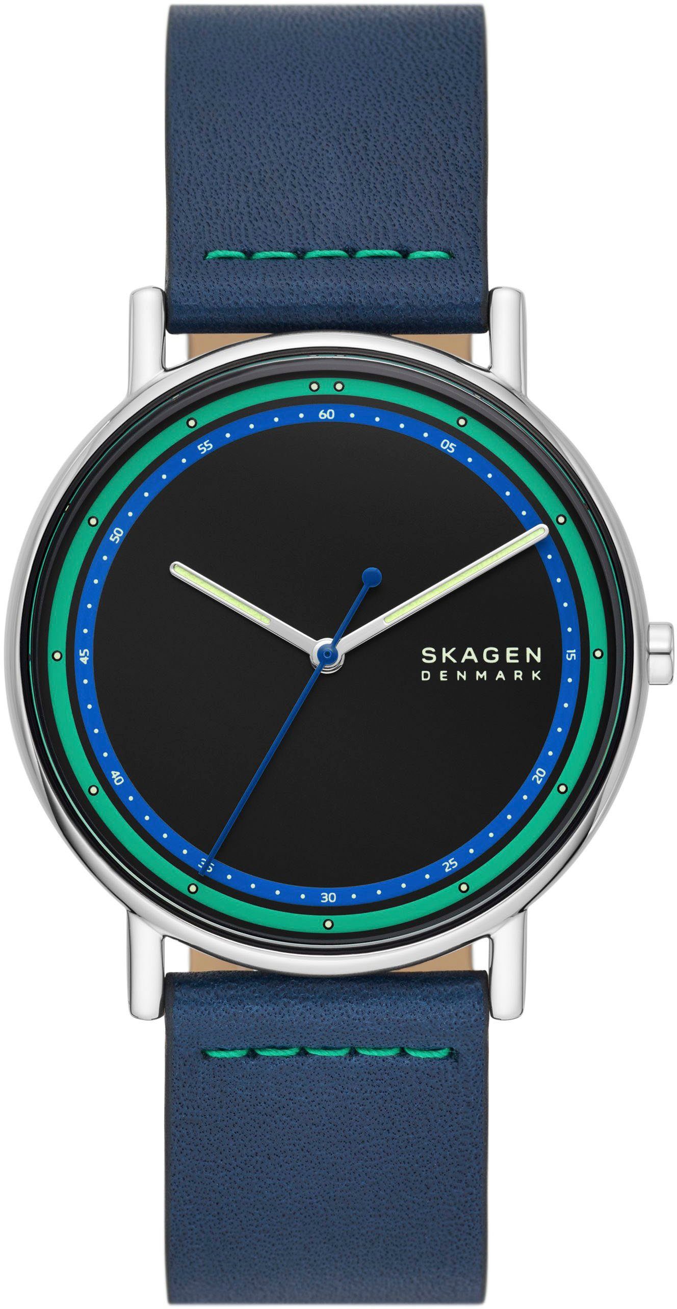 Skagen Quarzuhr SIGNATUR, SKW6901, Armbanduhr, Herrenuhr, analog