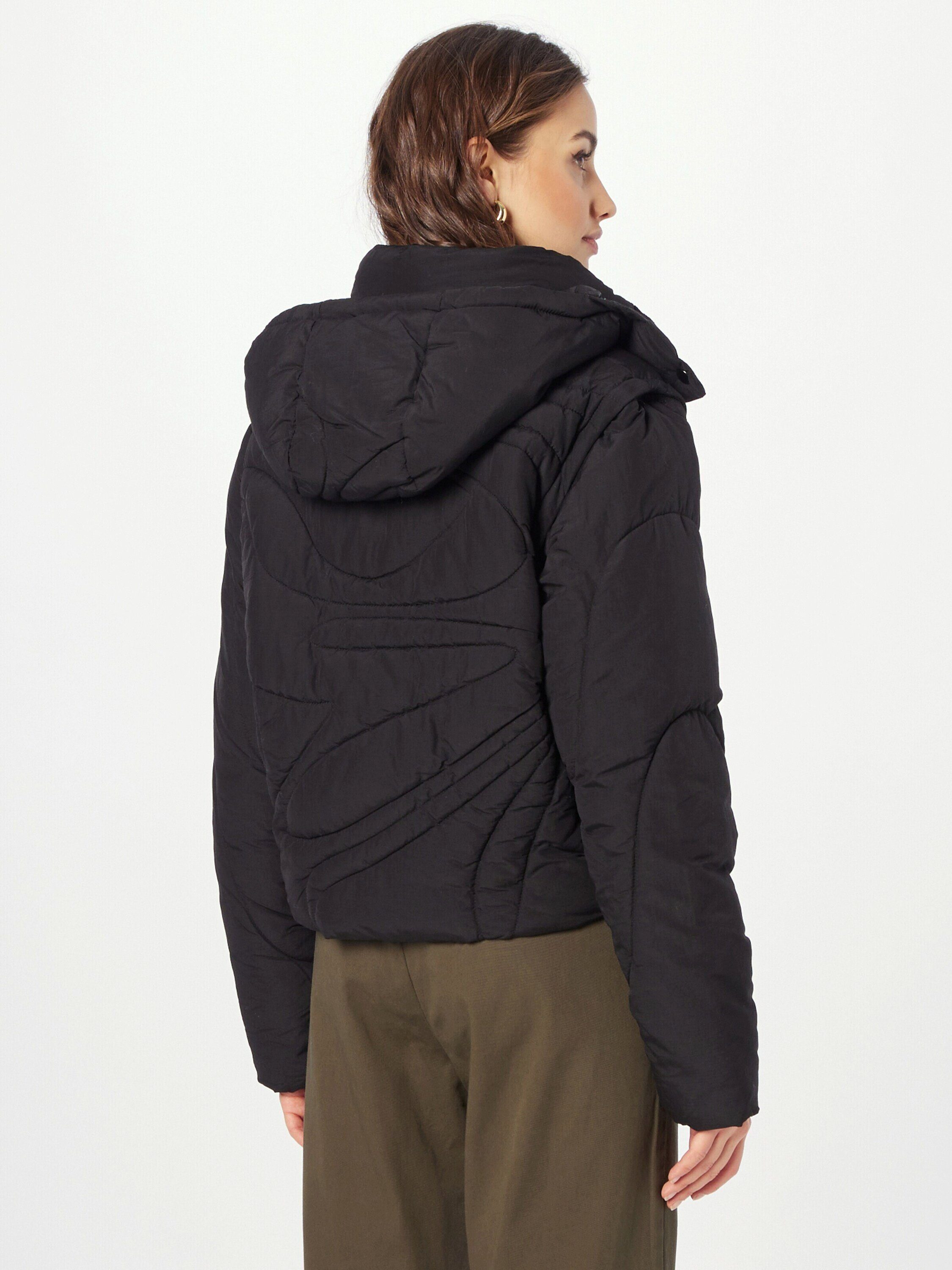 Damenbekleidung Pimkie Winterjacke Schwarz Pimkie Winterjacke Mit