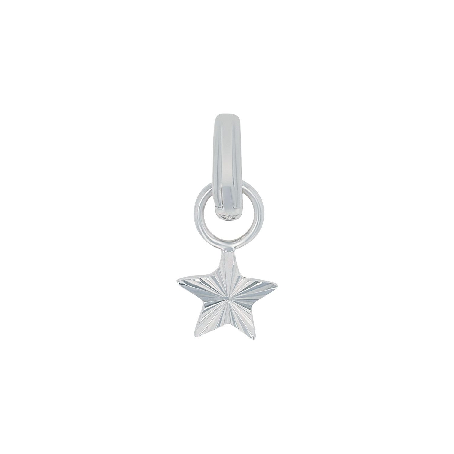 Amor Bead Amor Charm für Damen, 925 Sterling Silber, Stern (Charm, 1-tlg)