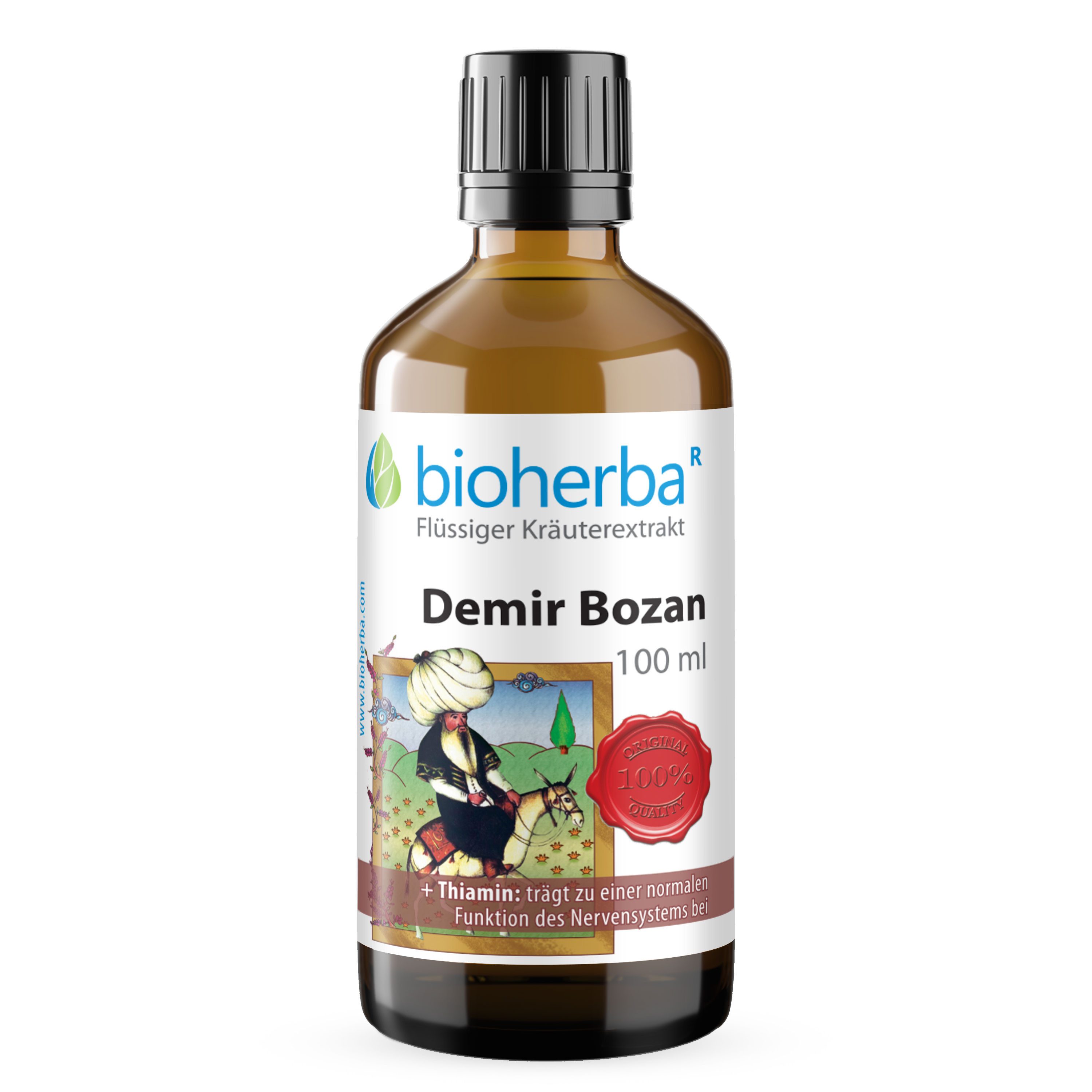 BIOHERBA R Bioherba Demir Bozan Tropfen Tinktur 100 ml Glasflasche, 1 er