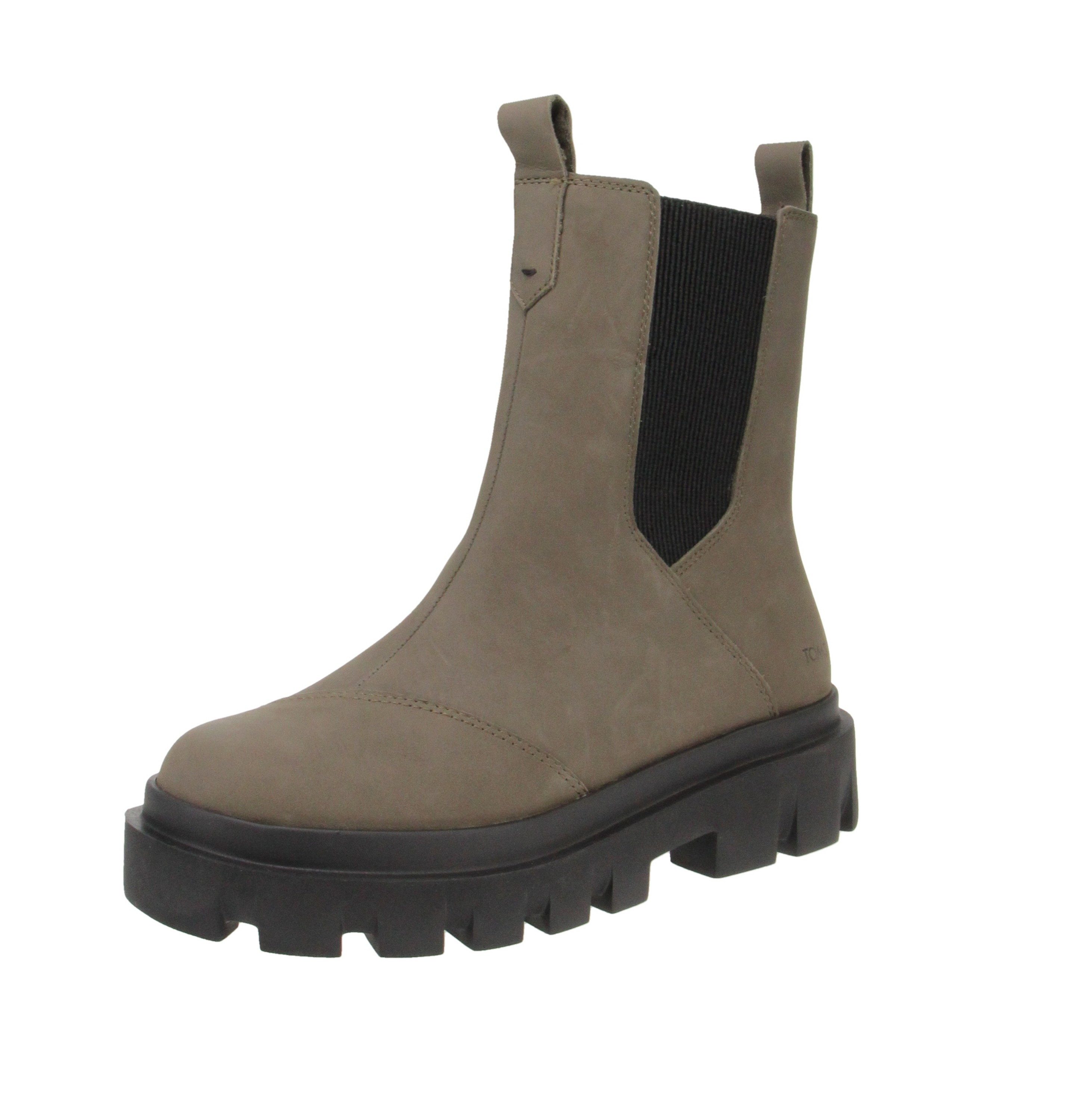 TOMS Toms 10020252 Rowan - Damen Schuhe Stiefel - Olive Stiefel