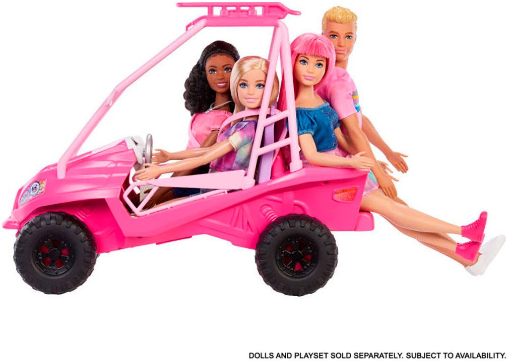 Barbie Spielzeug-Auto Barbie Mysteries: Mission Strand Ultimativer Strand-Buggy