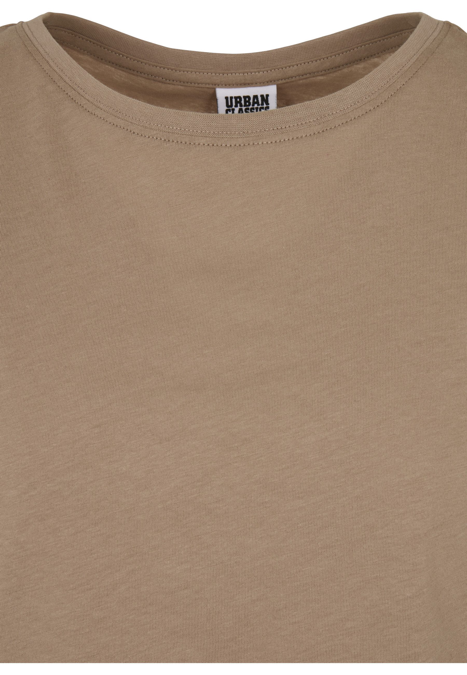URBAN CLASSICS Kurzarmshirt Urban Classics Damen Ladies Extended Shoulder Tee (1-tlg)
