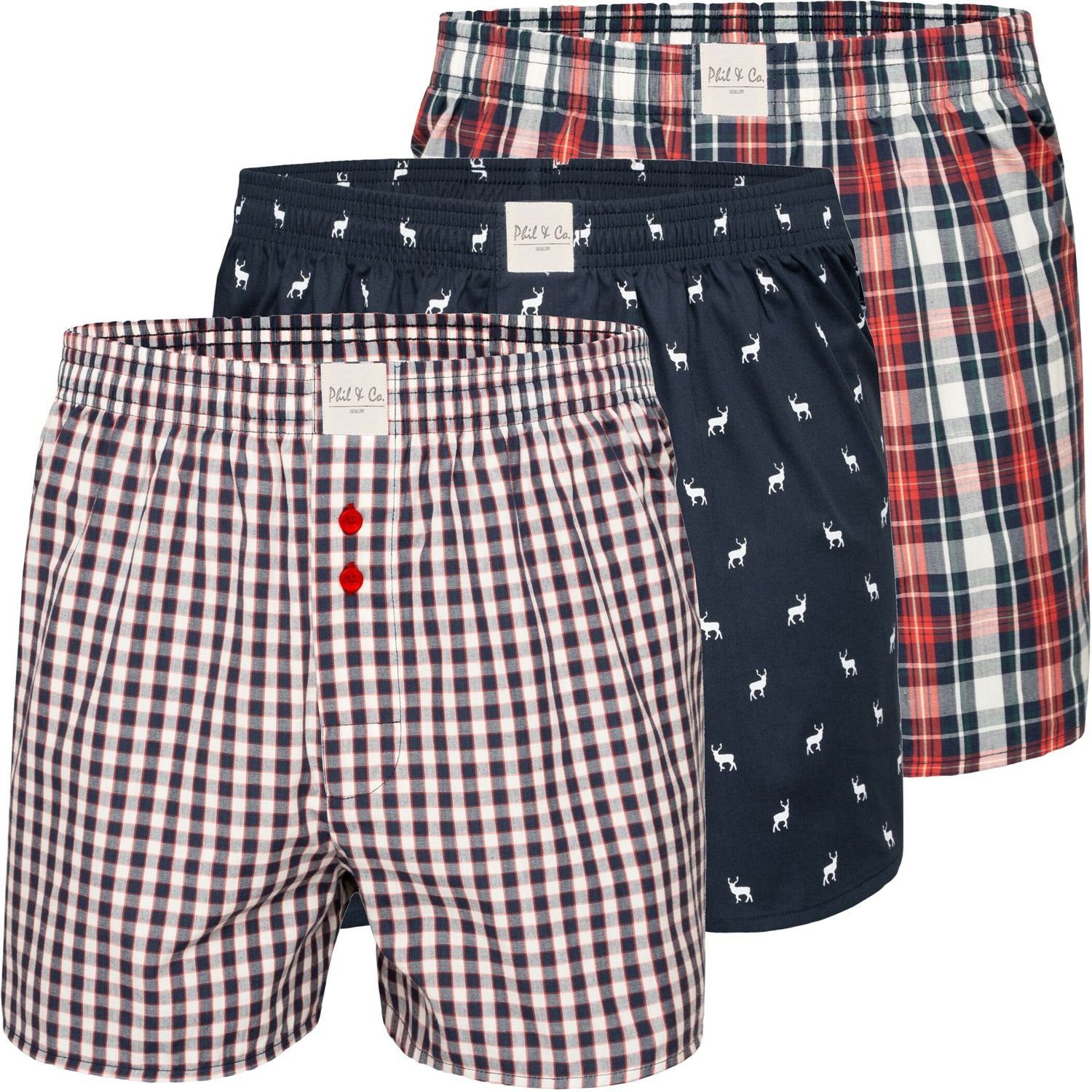 Phil & Co. Boxershorts Webboxer Herren günstig online kaufen