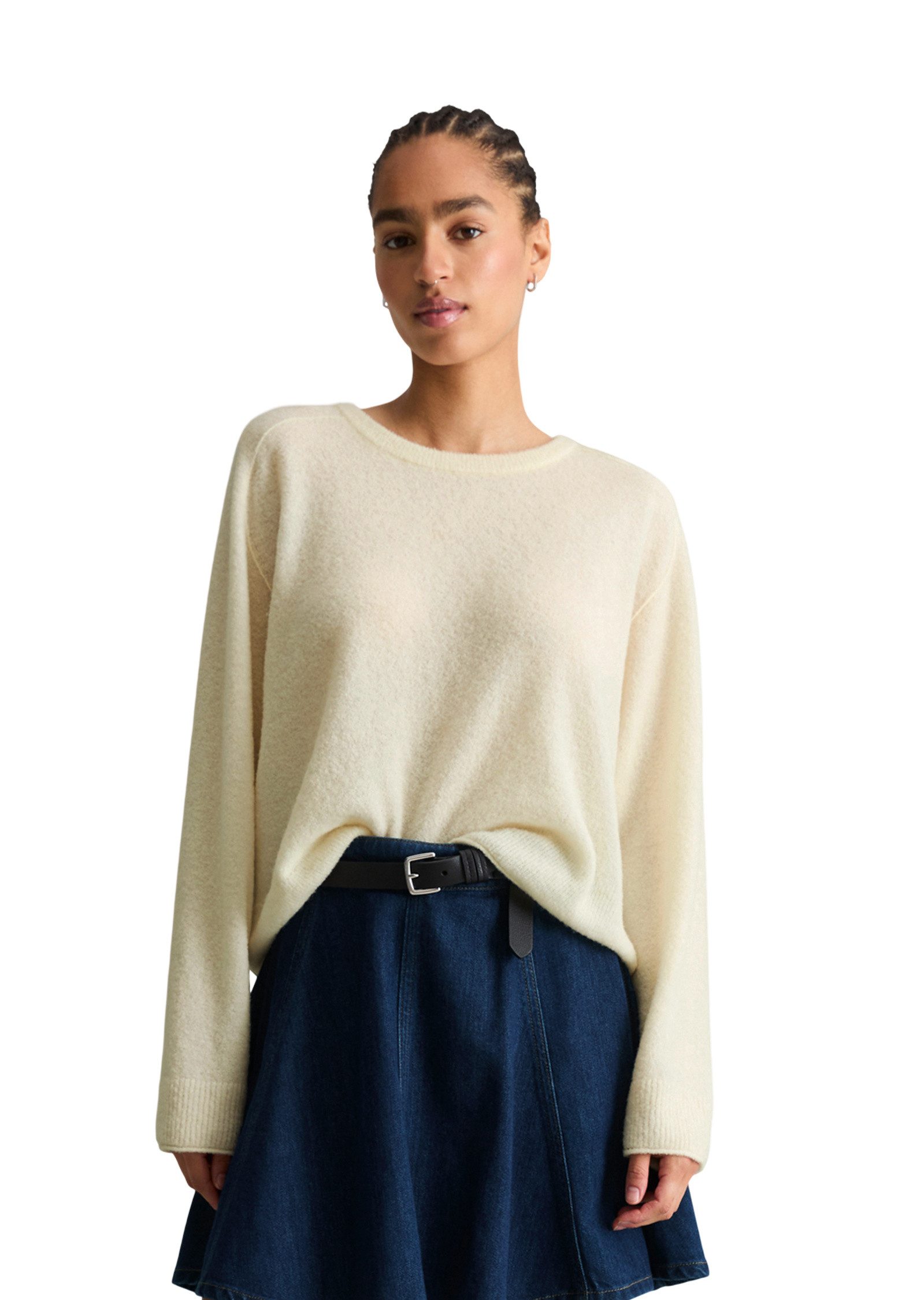 Marc O'Polo DENIM Strickpullover aus Bouclé-Garn