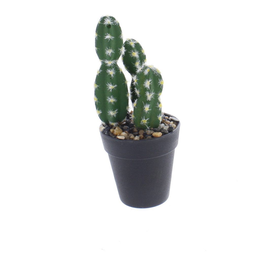 Kunstblume Künstlicher Kaktus im Blumentopf - ca. 18 cm, MICA, Höhe 18 cm