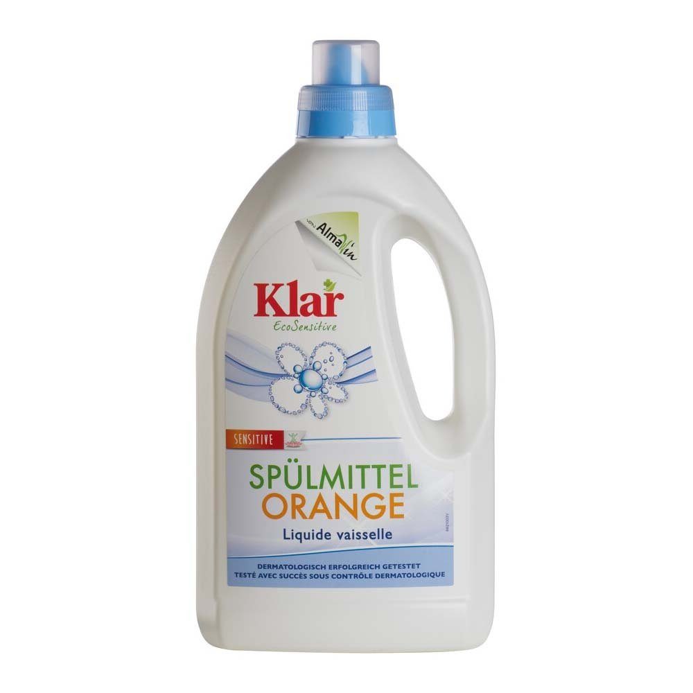 Almawin Klar - Spülmittel - Orange 1,5L Geschirrspülmittel