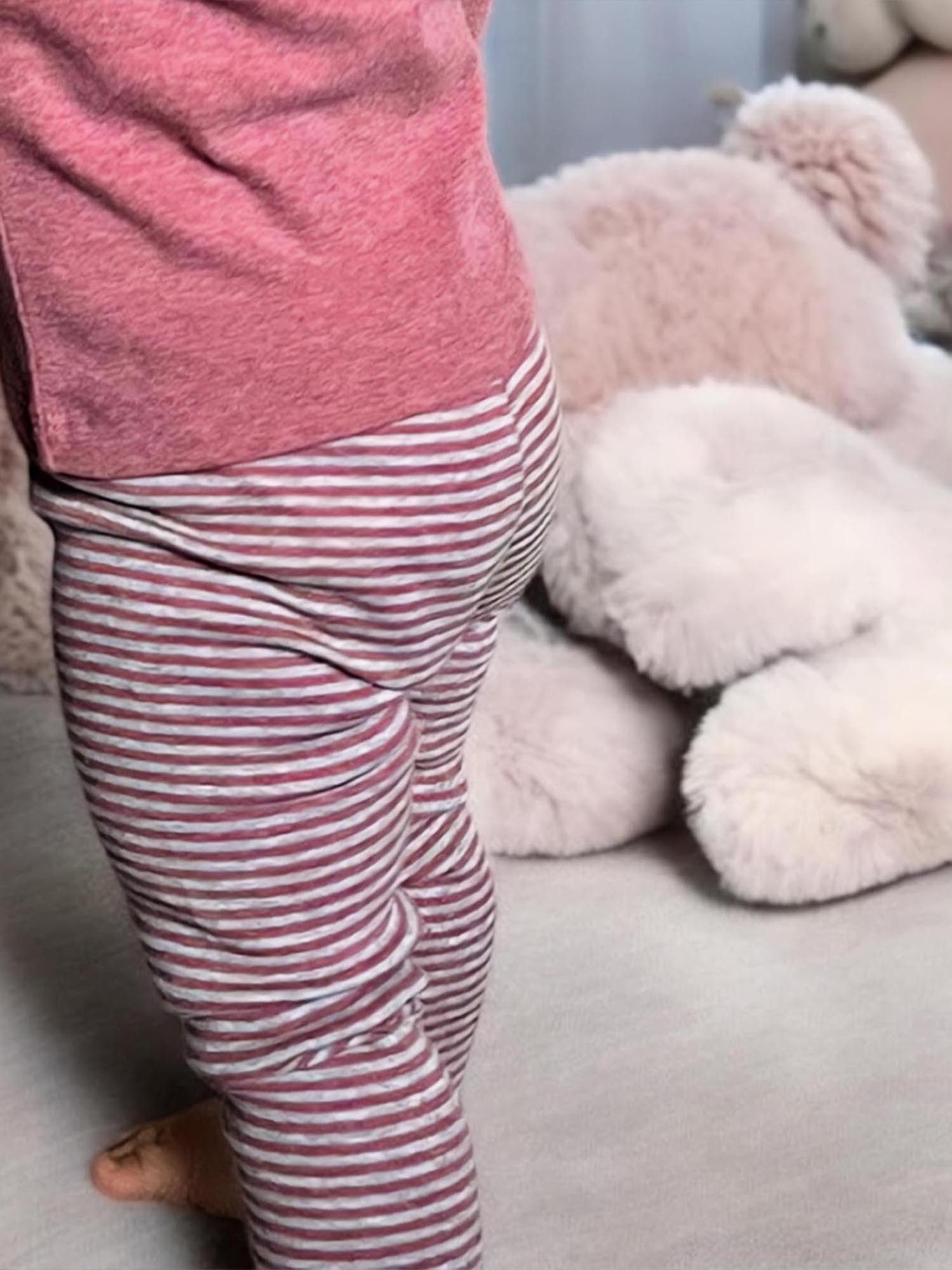 OrganicEra Leggings Baby Leggings aus Bio-Baumwolle, gestreift (1-tlg)