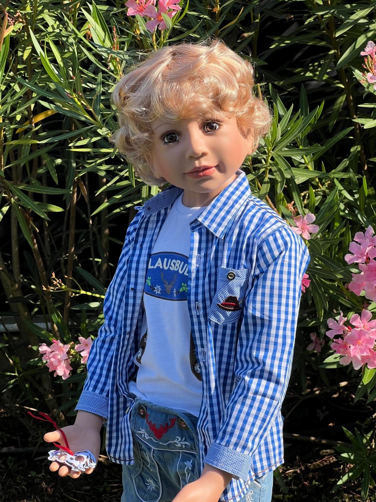 CMTPUPPENGALERIE Stehpuppe Timo von Monika Levenig - blond - 122 cm - (1-tl günstig online kaufen