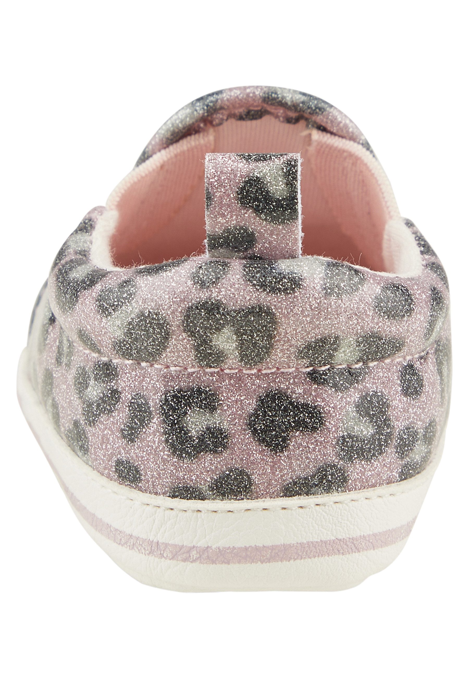 Sterntaler® Baby Schuhe Leomuster Krabbelschuh (1-tlg) Baby Schuhe aus Kunstleder mit Leodruck, Glitzer & Sternensohle