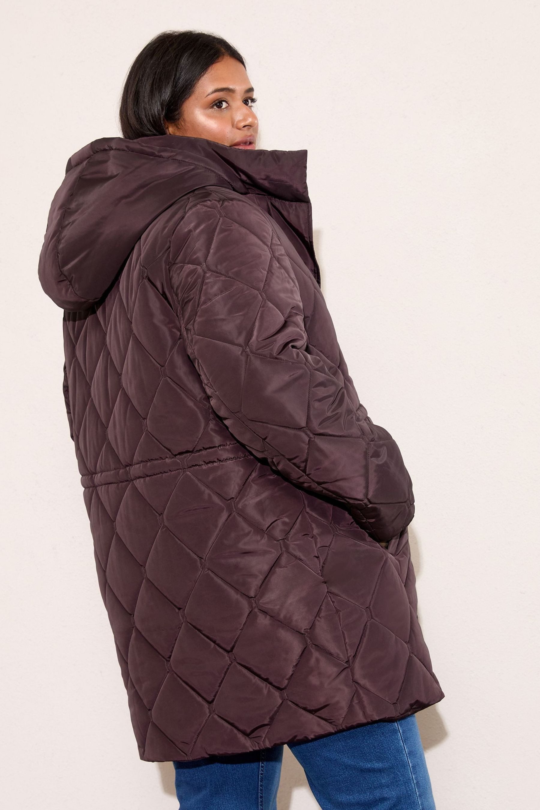 Friends Like These Steppmantel Friends Like These wattierter Mantel, Curve günstig online kaufen