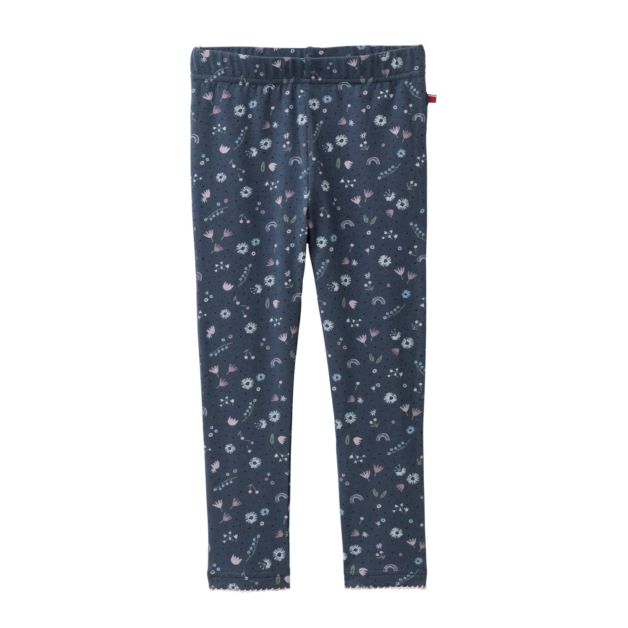 People Wear Organic Leggings mit Gänseblümchenmotiv, aus Bio-Baumwolle GOTS zertifiziert