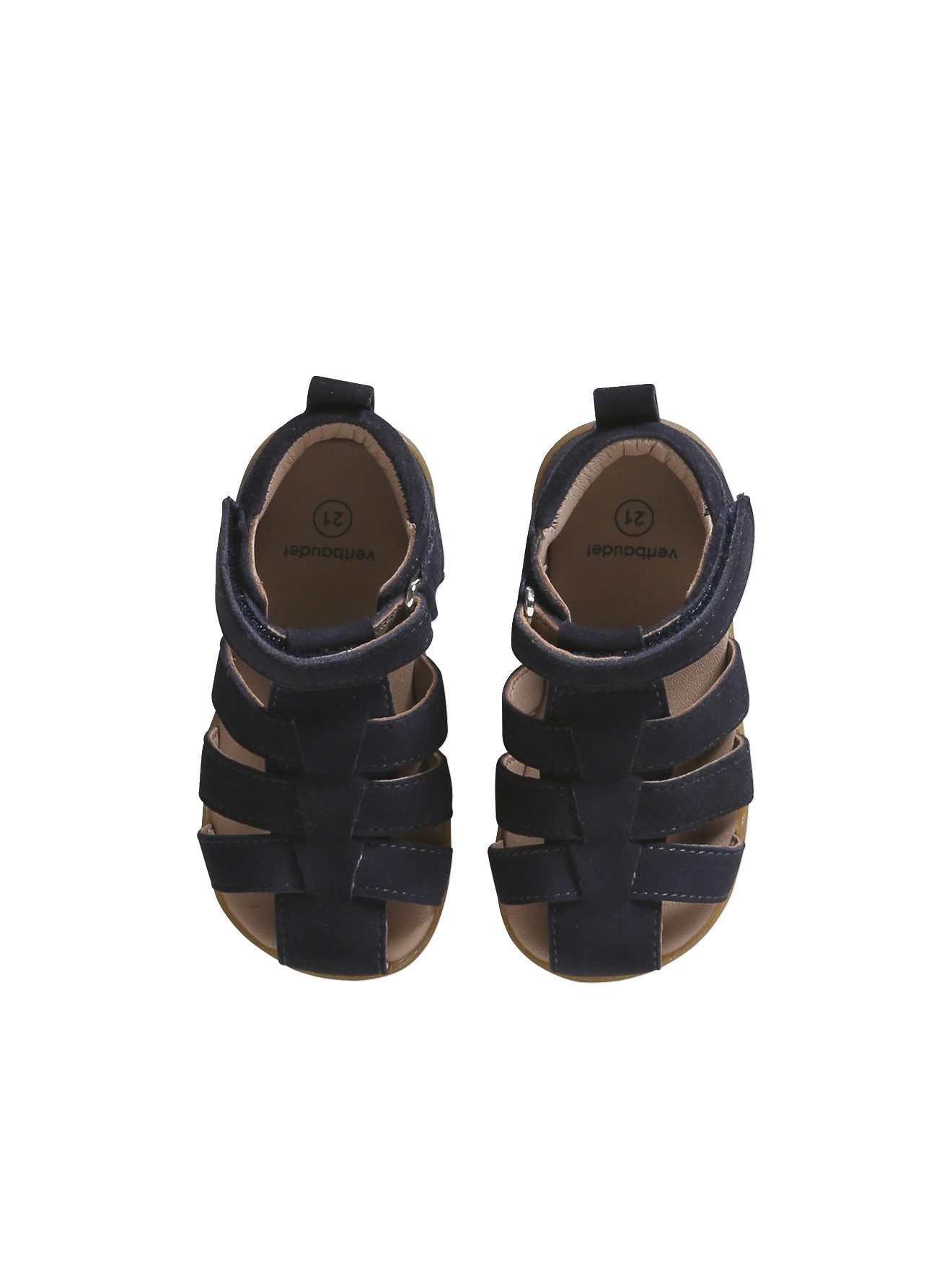 vertbaudet Jungen Baby Lauflern-Sandalen Krabbelschuh