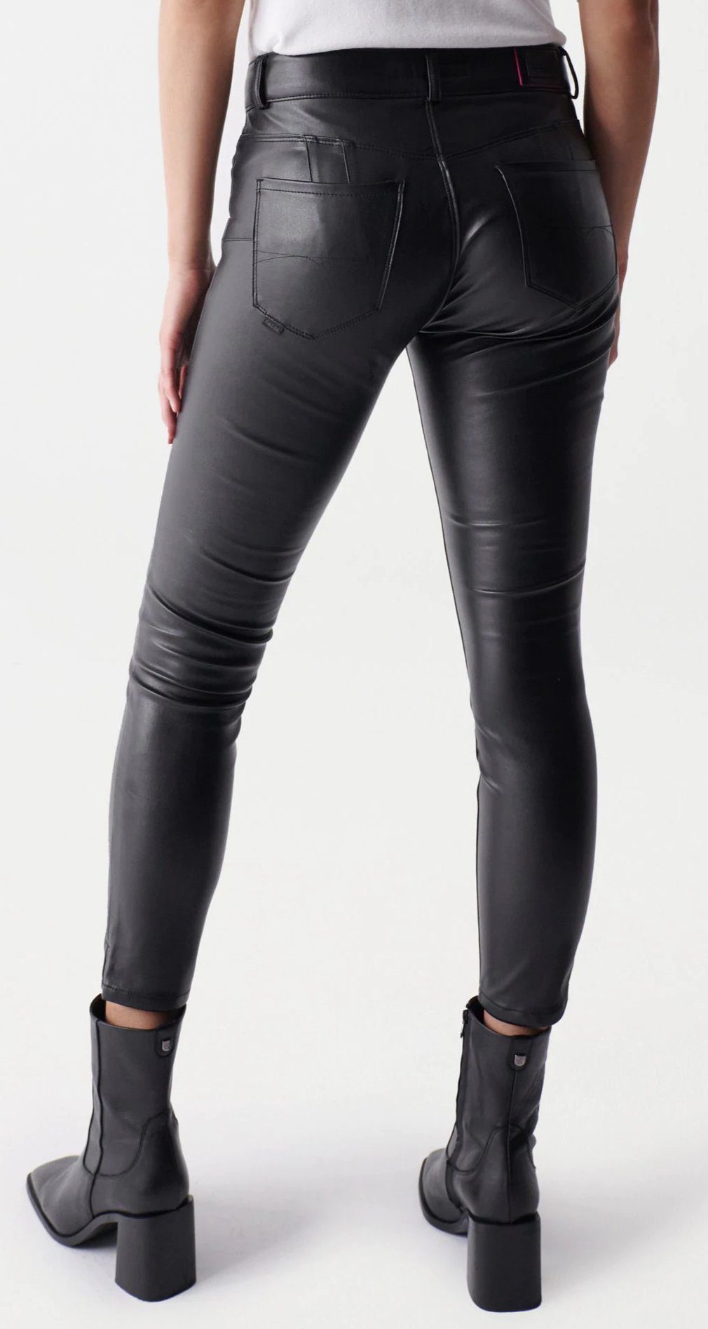 Salsa Stretch-Jeans SALSA JEANS DESTINY PUSH UP CROP nappa black 126733.0000 – Bild 3 von 5