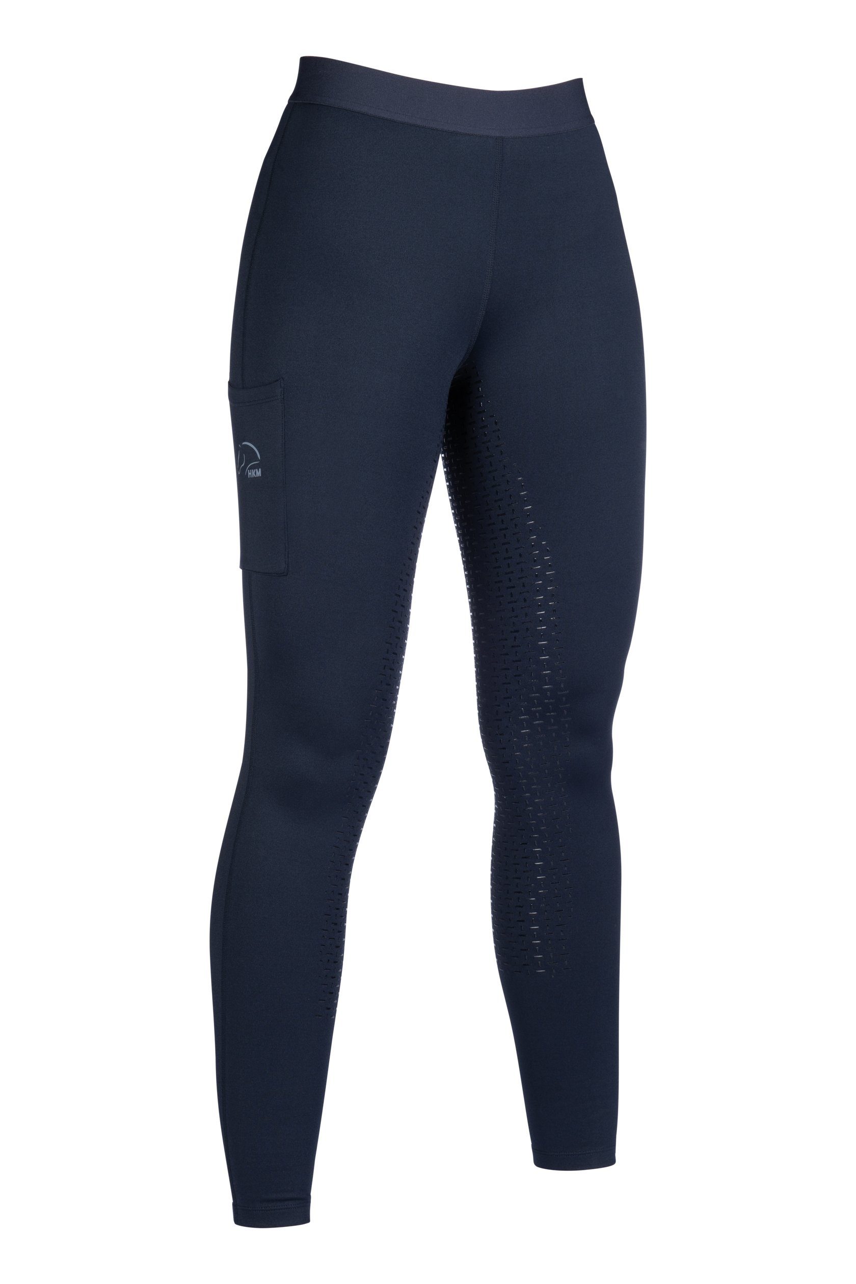 HKM Reitleggings Reitleggings -Bella- Silikon-Vollbesatz dunkelblau (6900)