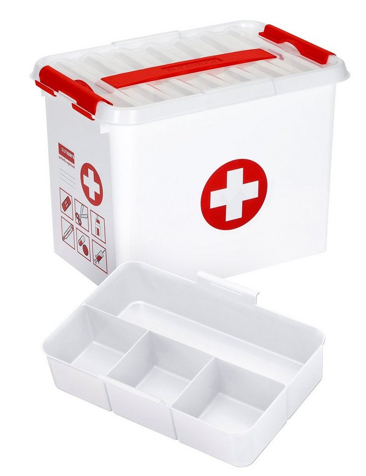 Thumbnail - Sunware Aufbewahrungsbox Q-line First Aid Box mit Einsatz