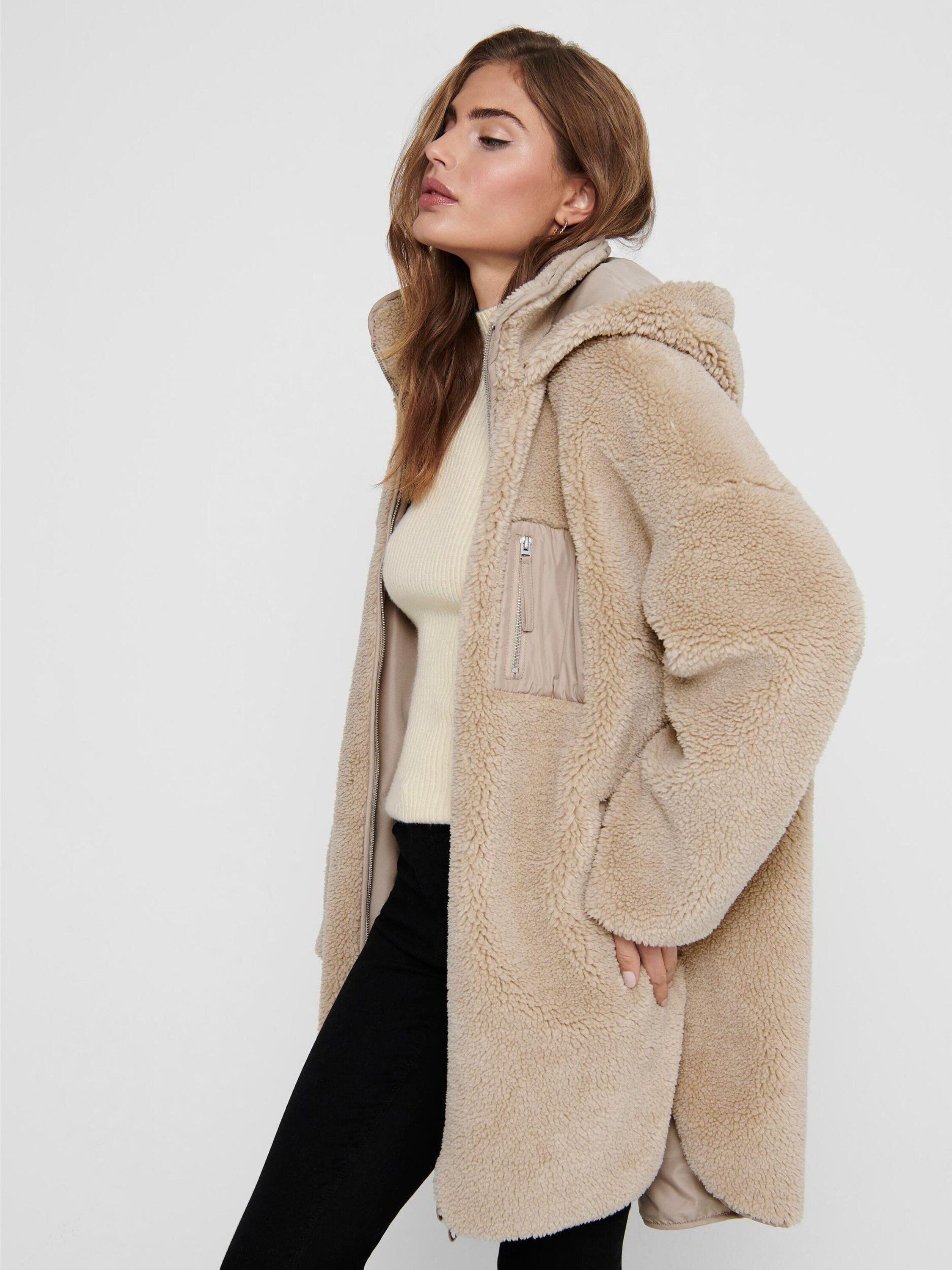 ONLY Kurzmantel ONLSascha (1-tlg) Plain/ohne Details