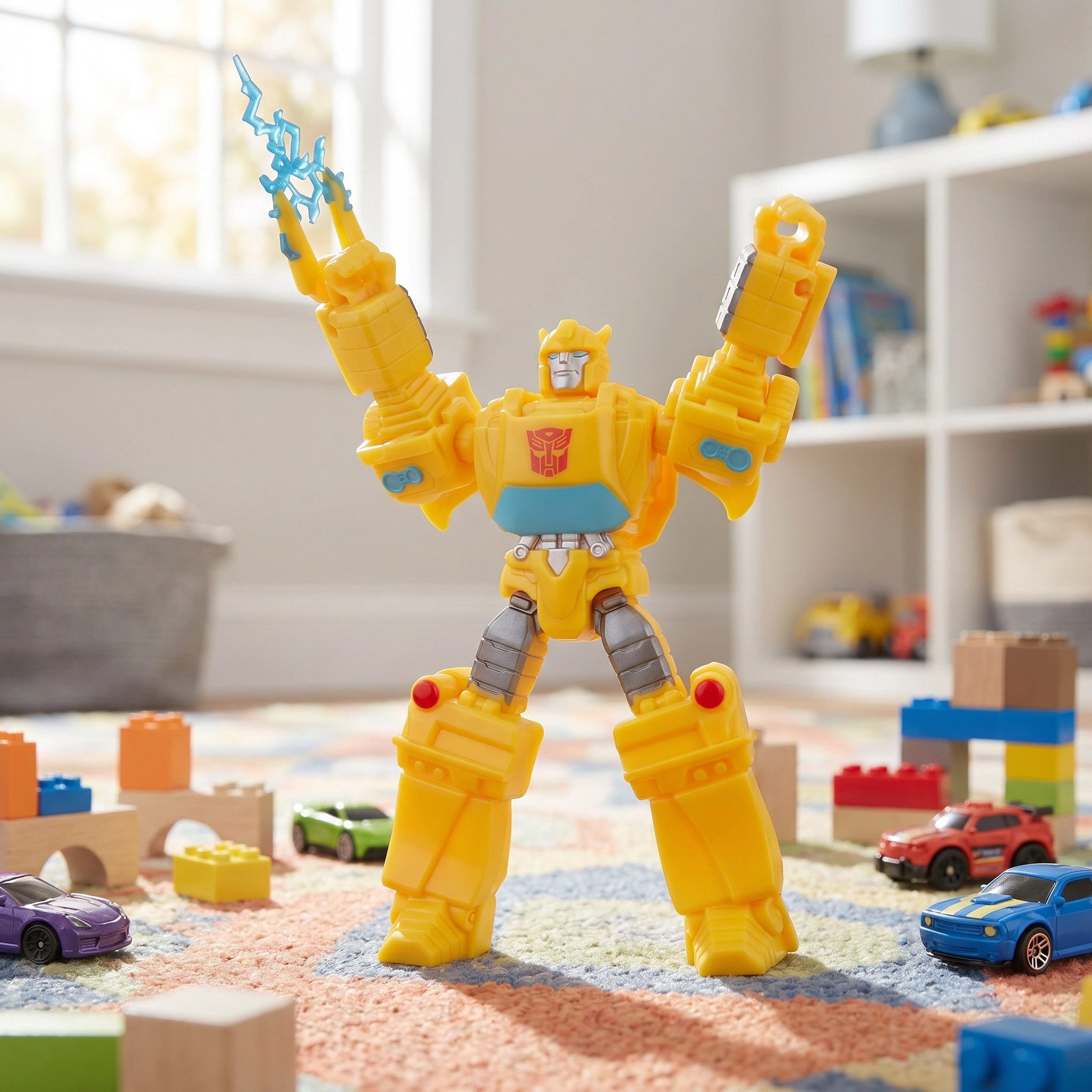 Transformers Actionfigur Transformers Optimus Prime BumbleBee Megatron Actionfigur Figur 14 cm