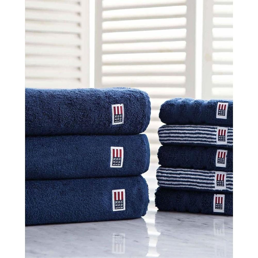 Lexington Badetücher Handtuch Orignal Navy Blau günstig online kaufen