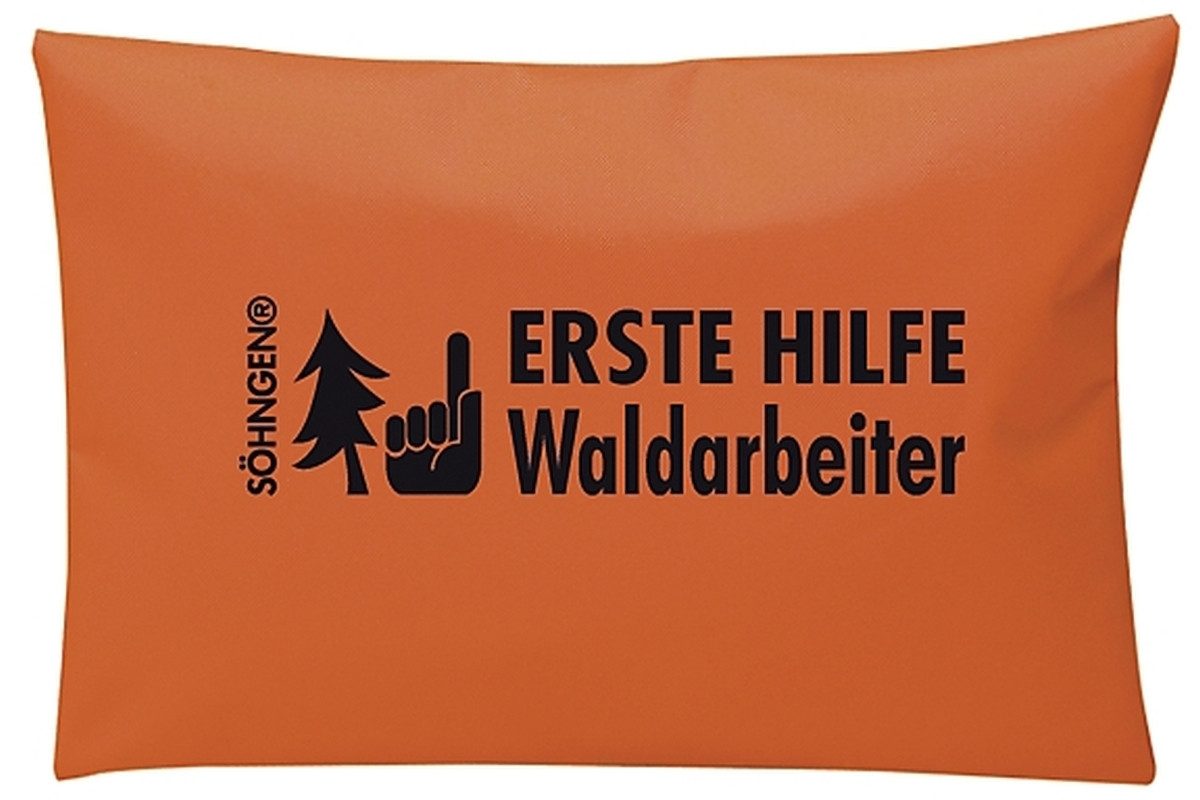 Söhngen Erste-Hilfe-Set Erste-Hilfe-Set Waldarbeiter RV-Nylon-Tasche orange