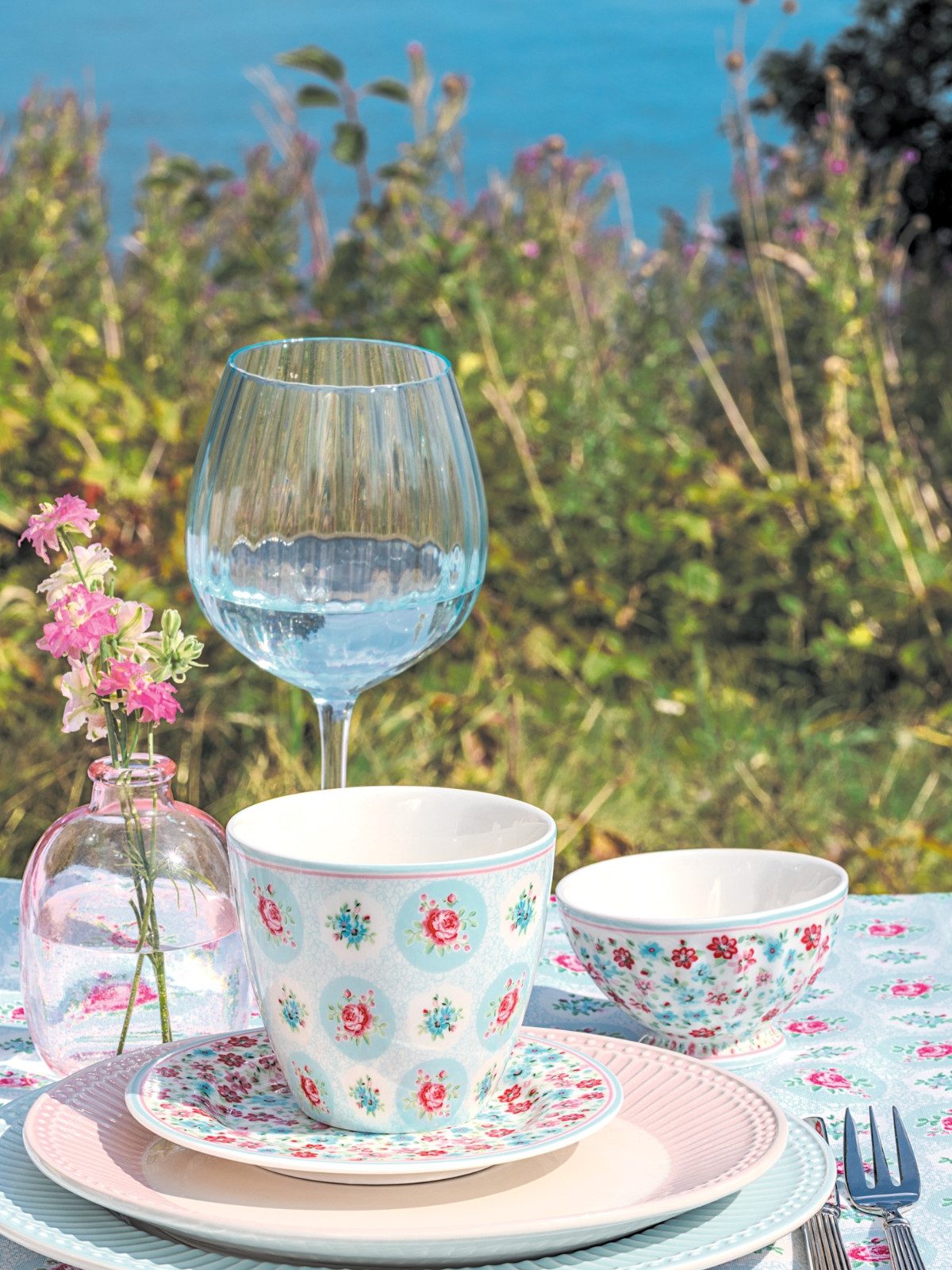 Greengate Eierbecher Louisa Eierbecher white 6,5cm