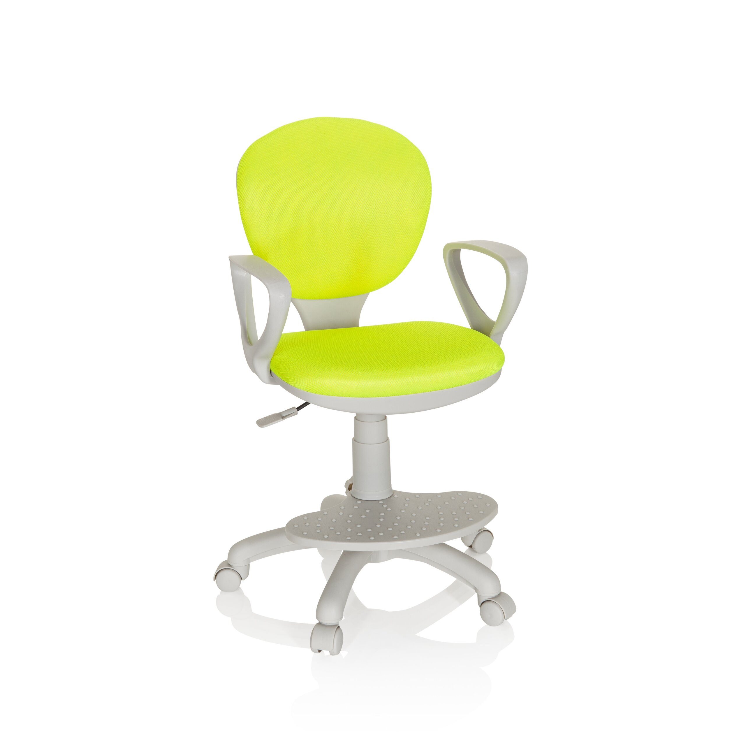 hjh OFFICE Drehstuhl Kinderdrehstuhl Kid Colour G1 Stoff mit Armlehnen (1 St), Kinder Bürostuhl mitwachsend, ergonomisch