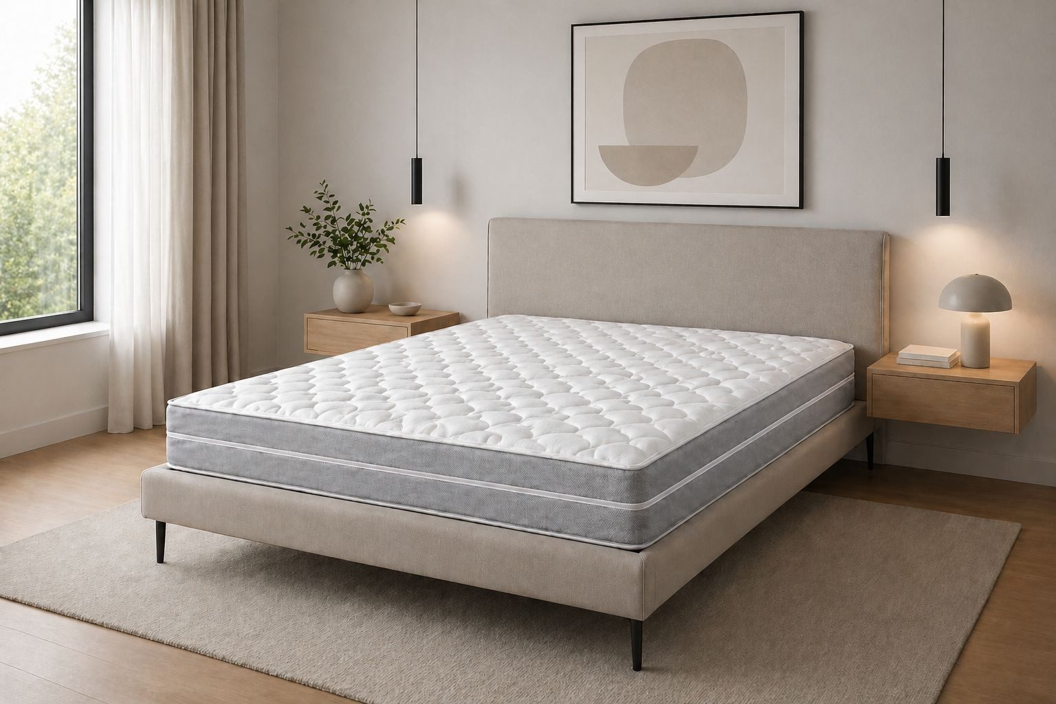 Kaltschaummatratze ergonomische Matratze 7 Zonen Kaltschaum H 3 90x200 cm & 160x200 cm, Matratzen Perfekt, 19 cm hoch, (90x200 cm 160x200cm, Härtegrad 3 bis 110 Kg Belastbar), 7 Zonen Kaltschaumkern, widerstandsfähiger Doppeltuchbezug