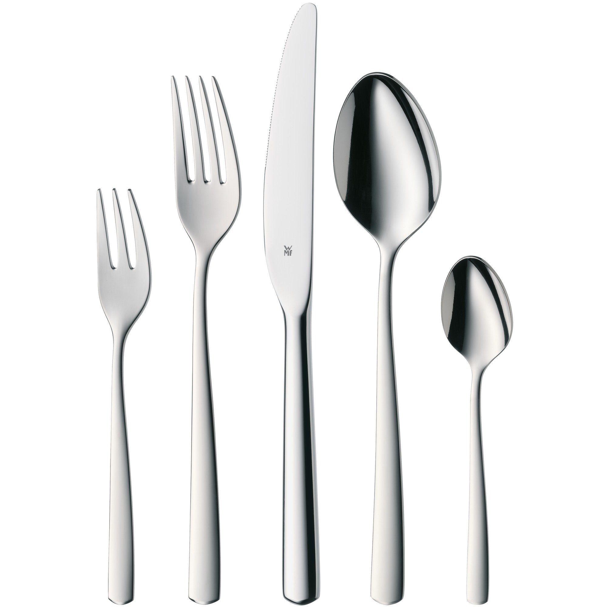 WMF Besteck-Set Boston Besteck-Set, 30-teilig, Cromargan® (30-tlg), Cromargan® Edelstahl rostfrei 18/10