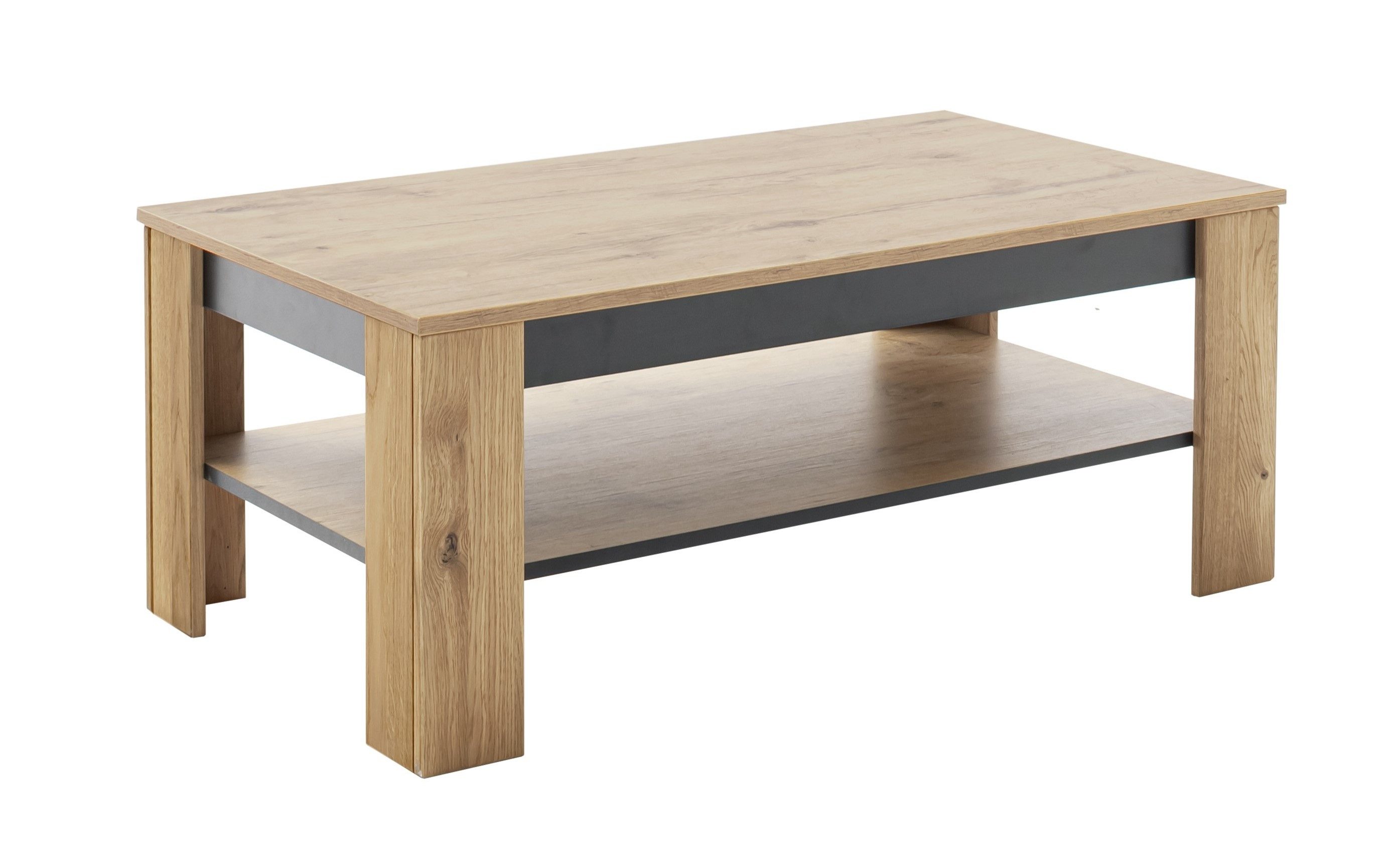 freiraum Couchtisch GRENO, in Wildeiche Nachbildung - 115x46x65 (BxHxT)