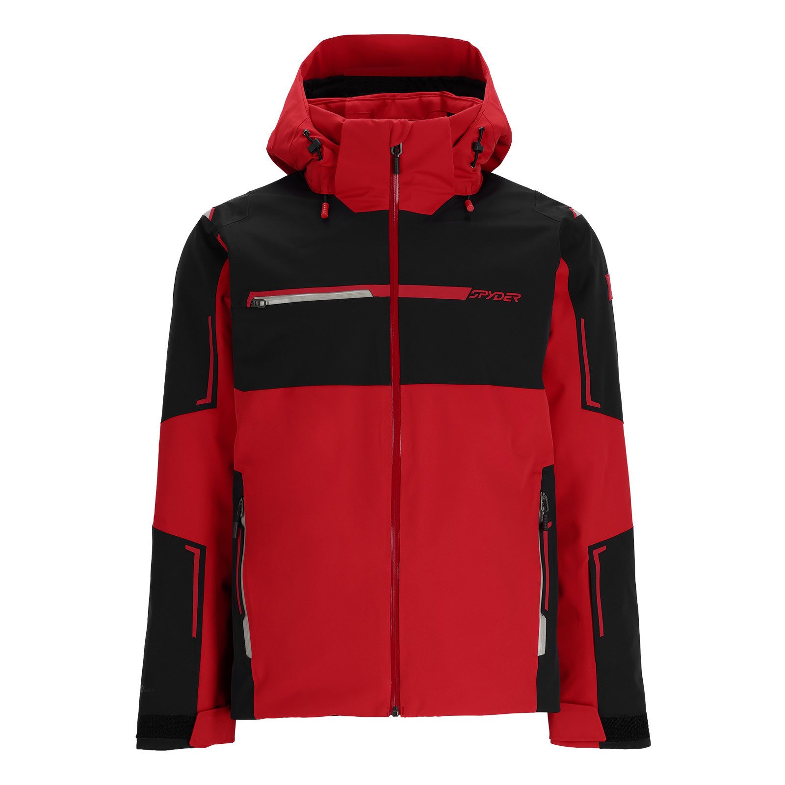 Spyder Skijacke Titan Jacket mit verstell- und abnehmbarem Schneefang günstig online kaufen
