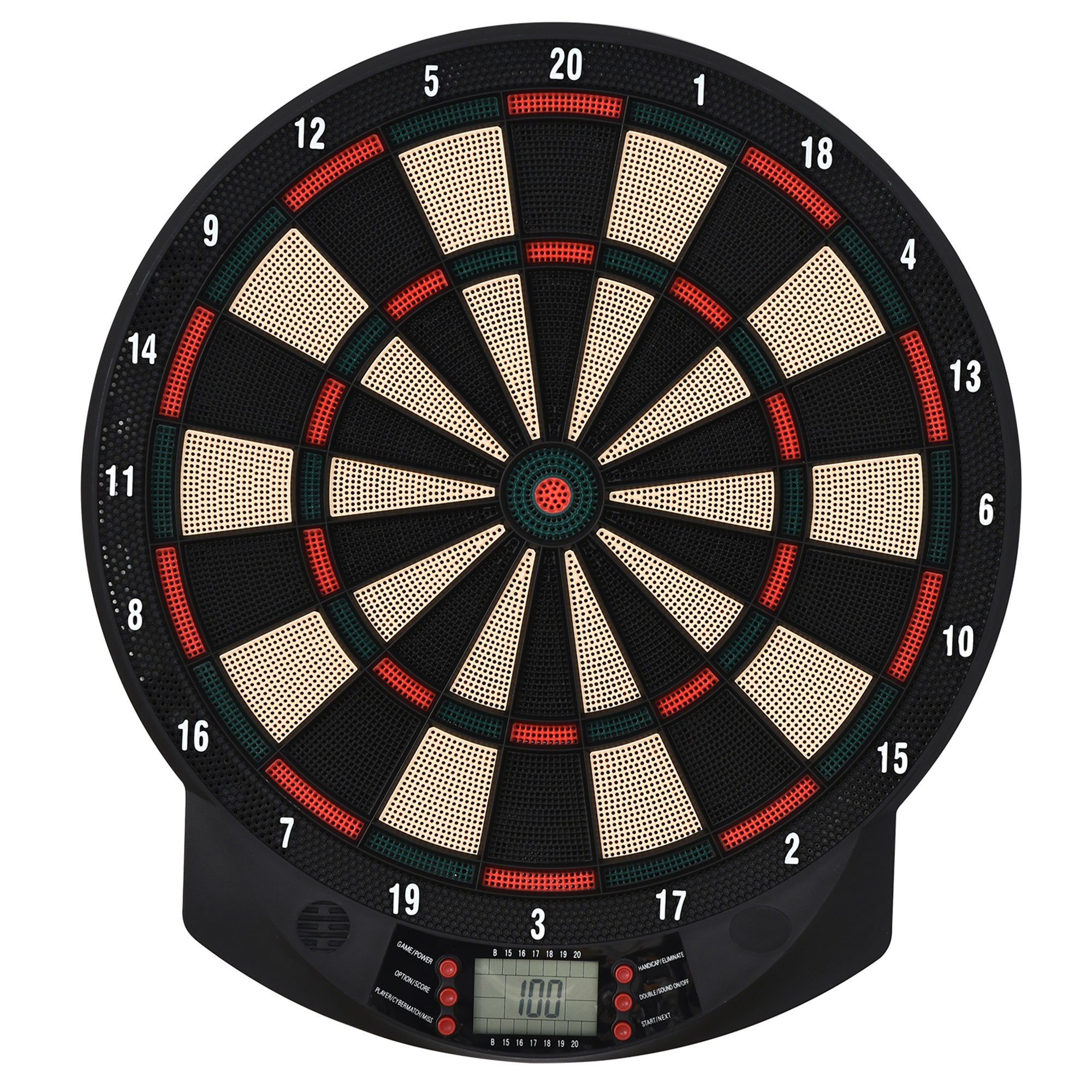 Dartscheibe automatische Wertung Dartboard mit 6 Darts