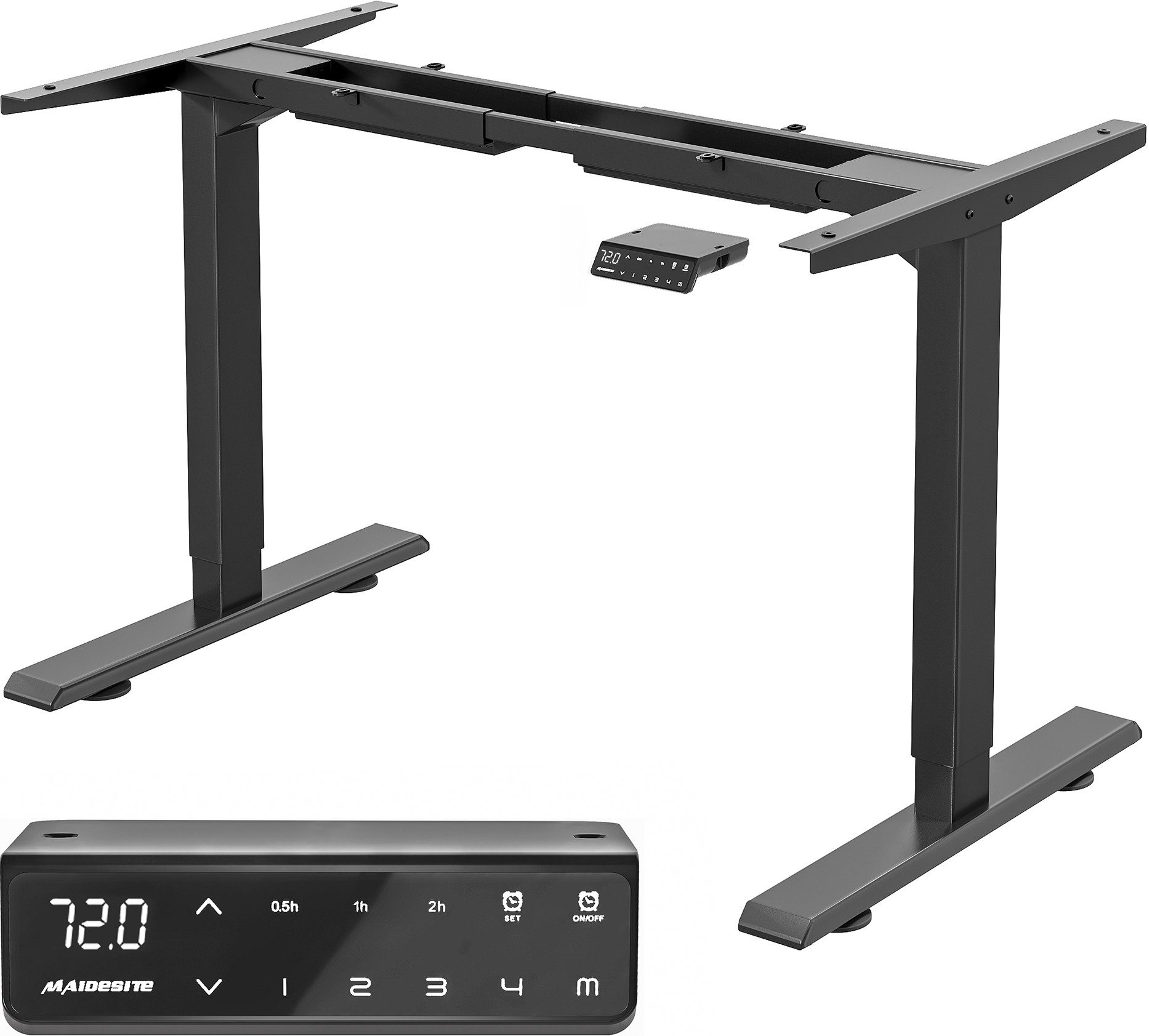 MAIDESITE Schreibtisch ​Elektrisch höhenverstellbarer mit 2 günstig online kaufen