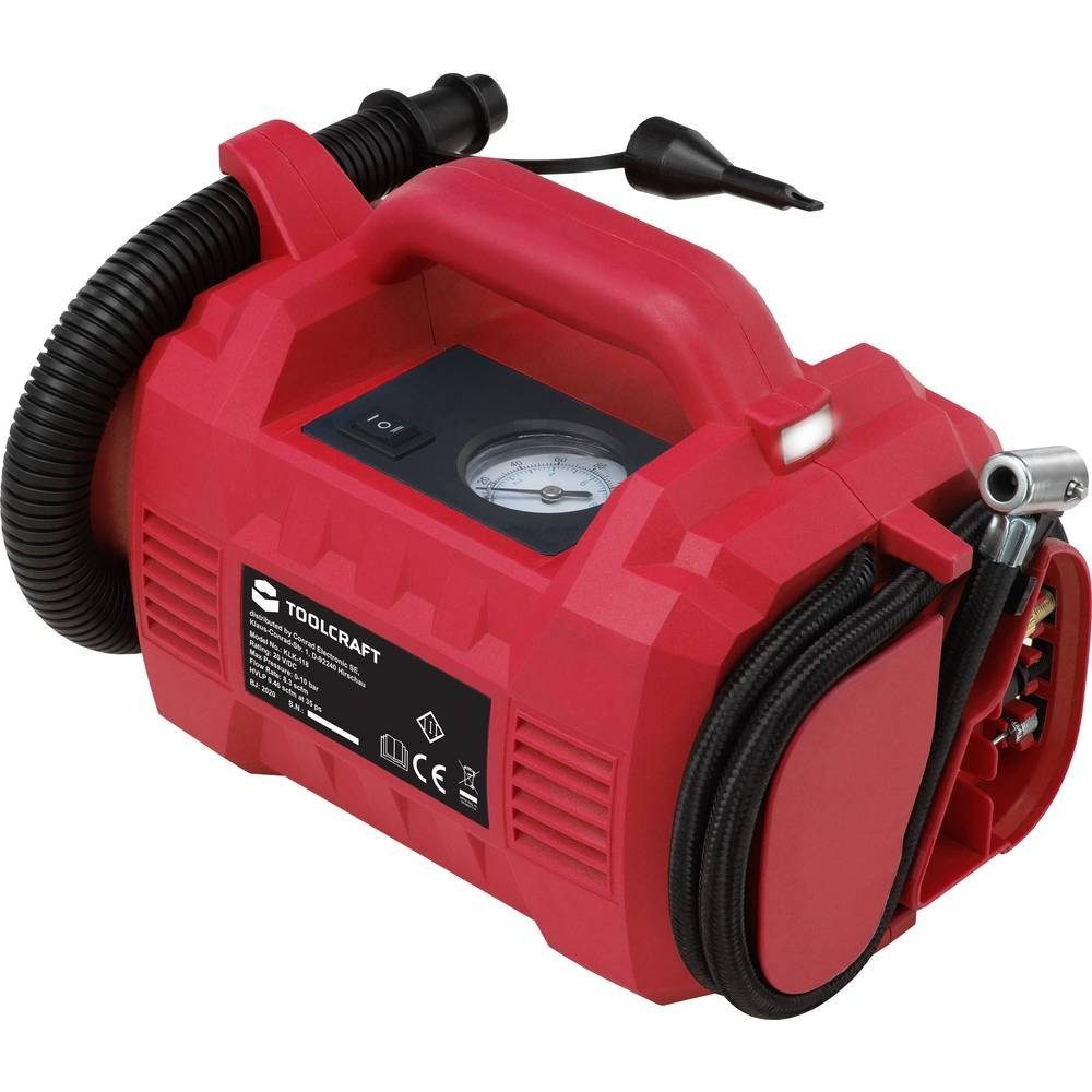 TOOLCRAFT Akku-Handkompressor Akku-Kompressor, 10 Bar 20 V TO-6448041, TAWB günstig online kaufen