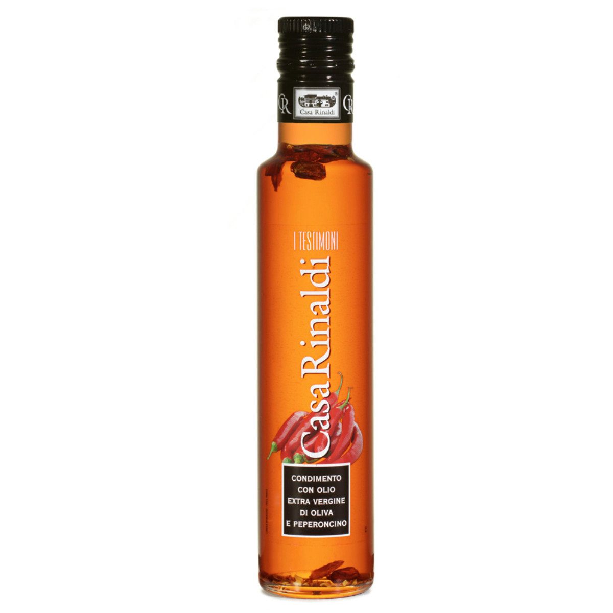 Casa Rinaldi Speiseöl, Casa Rinaldi Olivenöl Extra Vergine di Oliva e Peperoncino 250ml