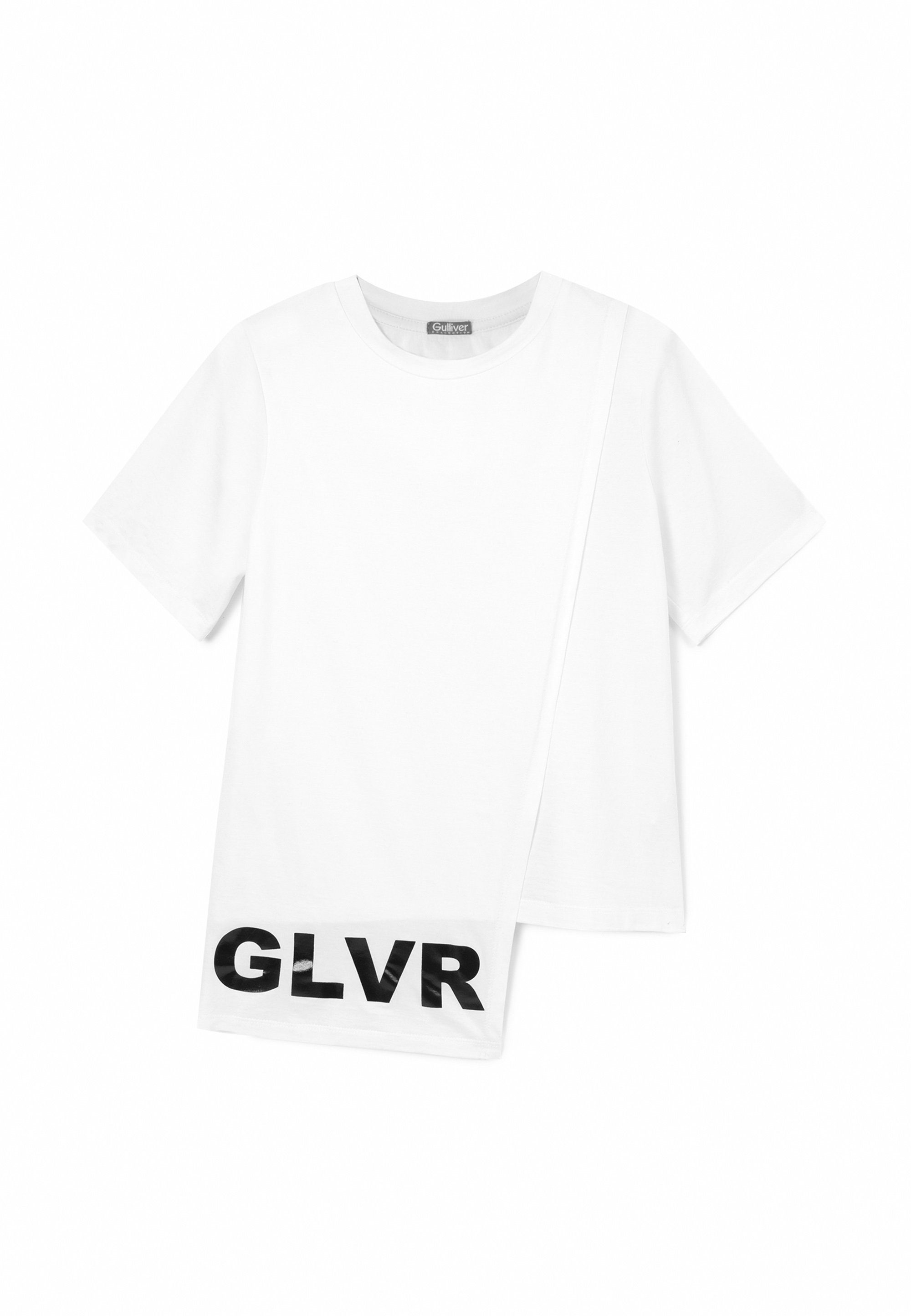 T-Shirt Stoffhosen, zu kombinierbar oder Jeans asymmetrischem mit Schnitt, Gulliver Shorts Ideal