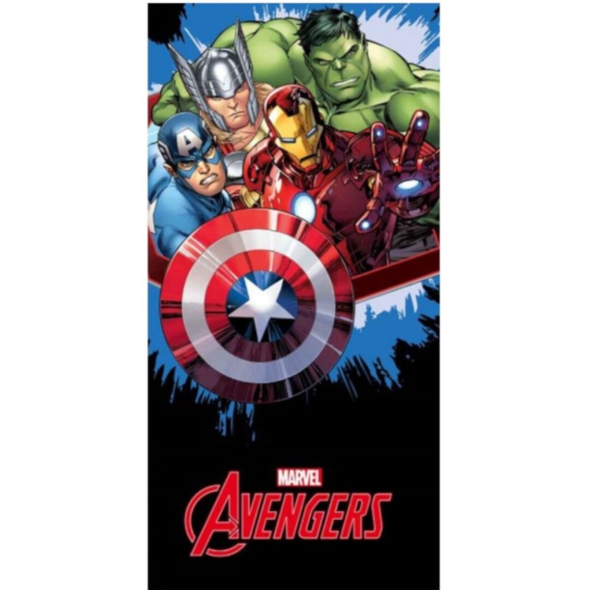 Aymax sprl Strandtuch Marvel Badehandtuch aus 100% Baumwolle Strandtuch 70x140 cm