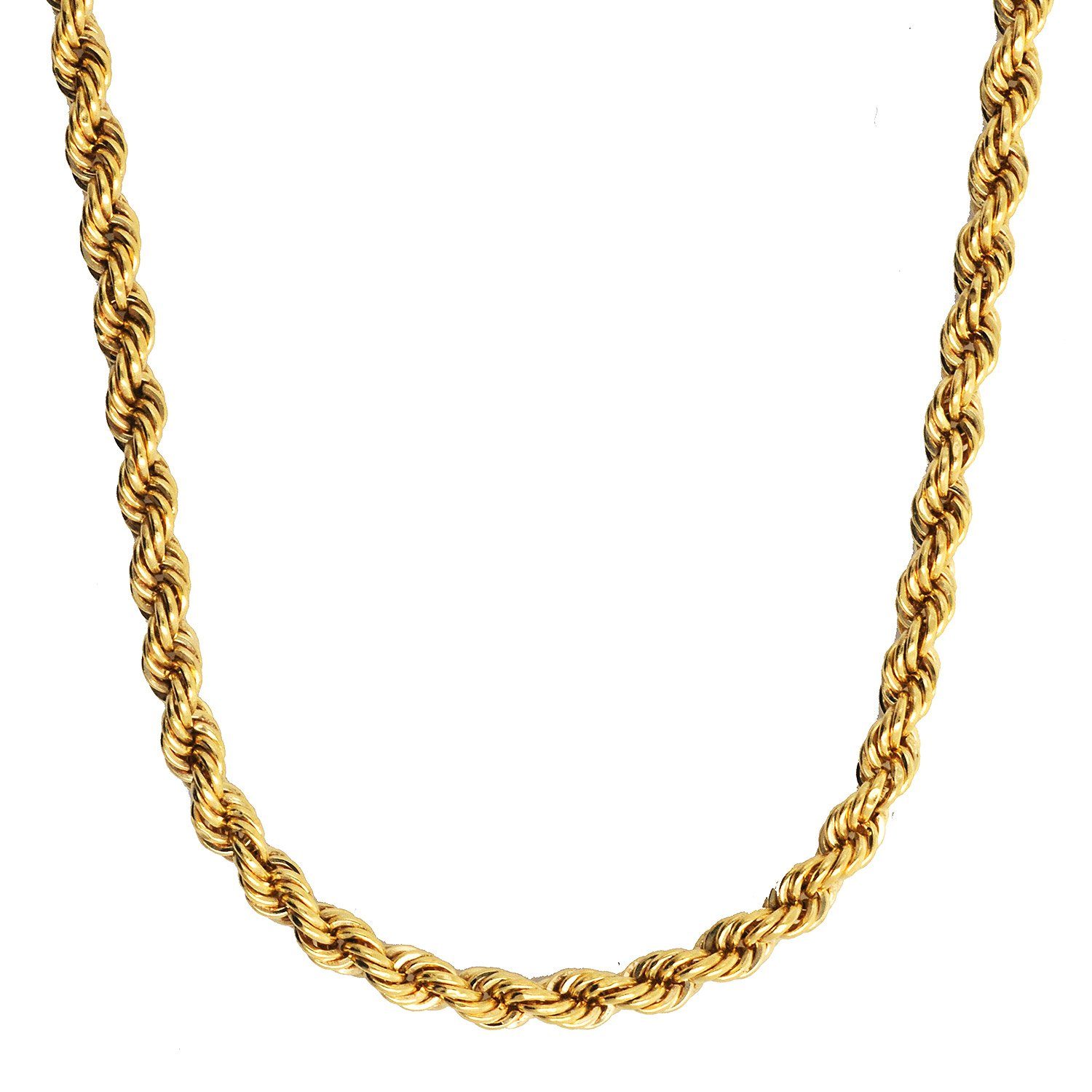 HOPLO Goldkette Goldkette Kordelkette Länge 50cm günstig online kaufen