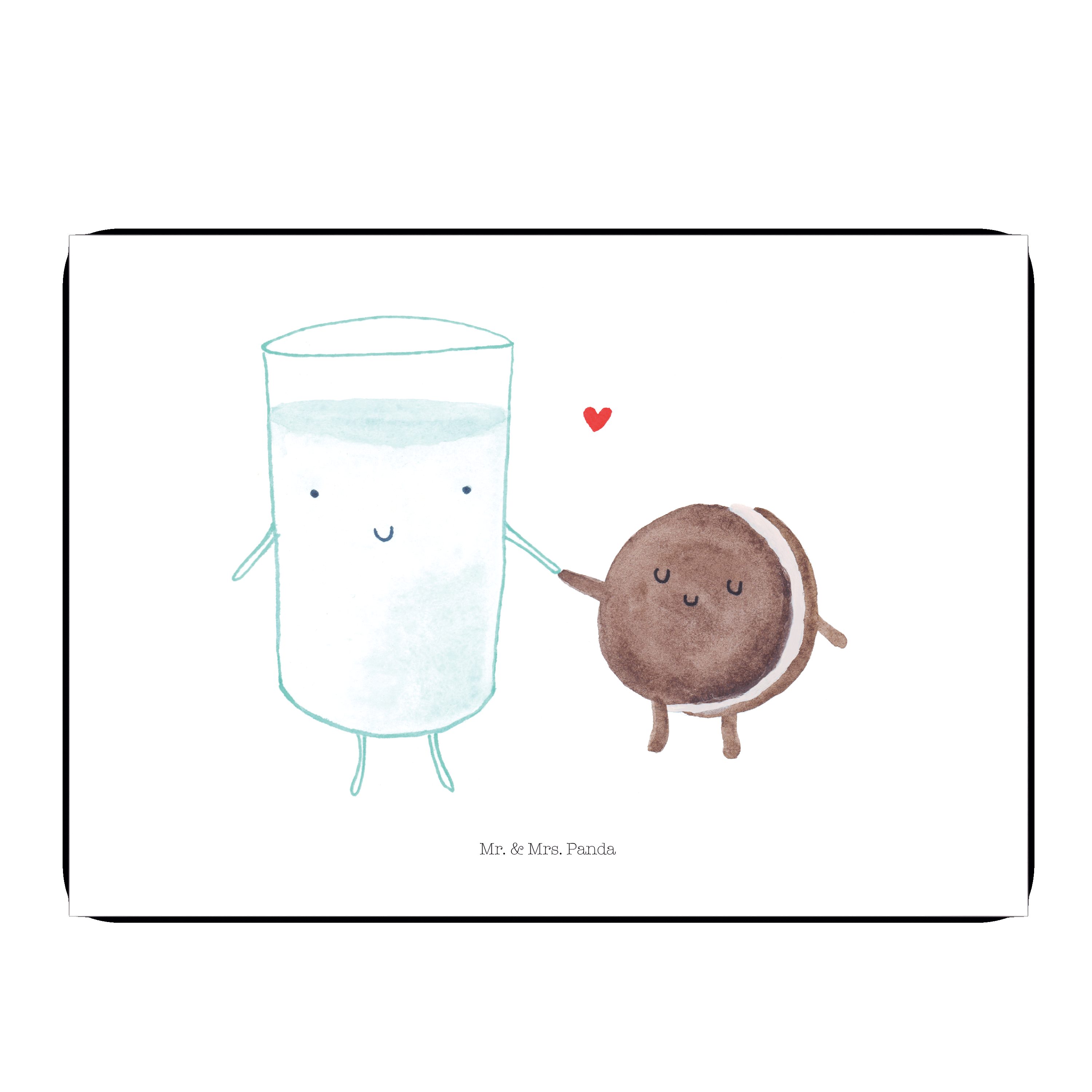 Mr. & Mrs. Panda Radiergummi »Milch & Keks Weiß lustige Sprüche