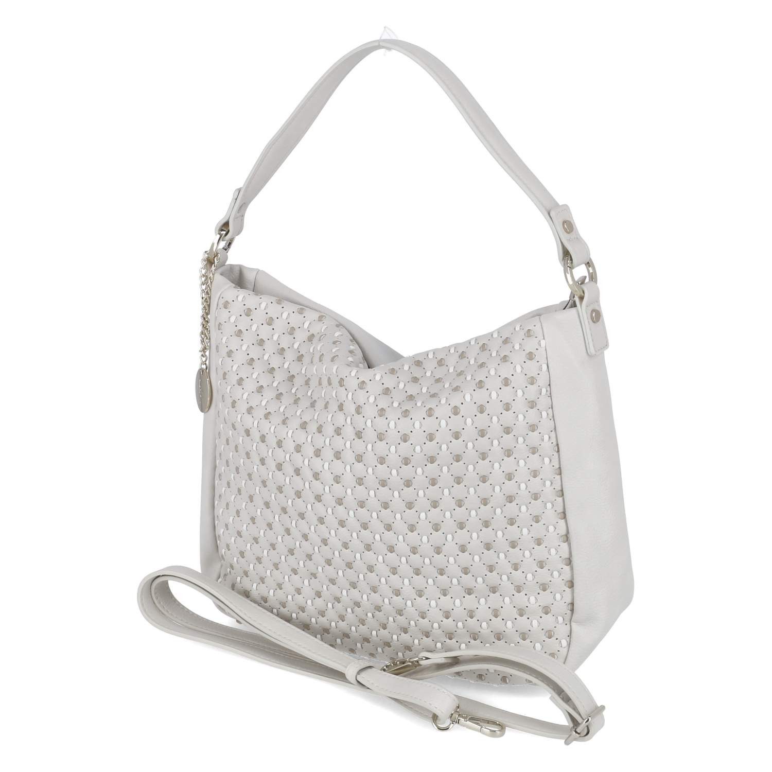 Handtasche Fräulein Frida FF2080,400 Damen Umhängetaschen Synthetik beige