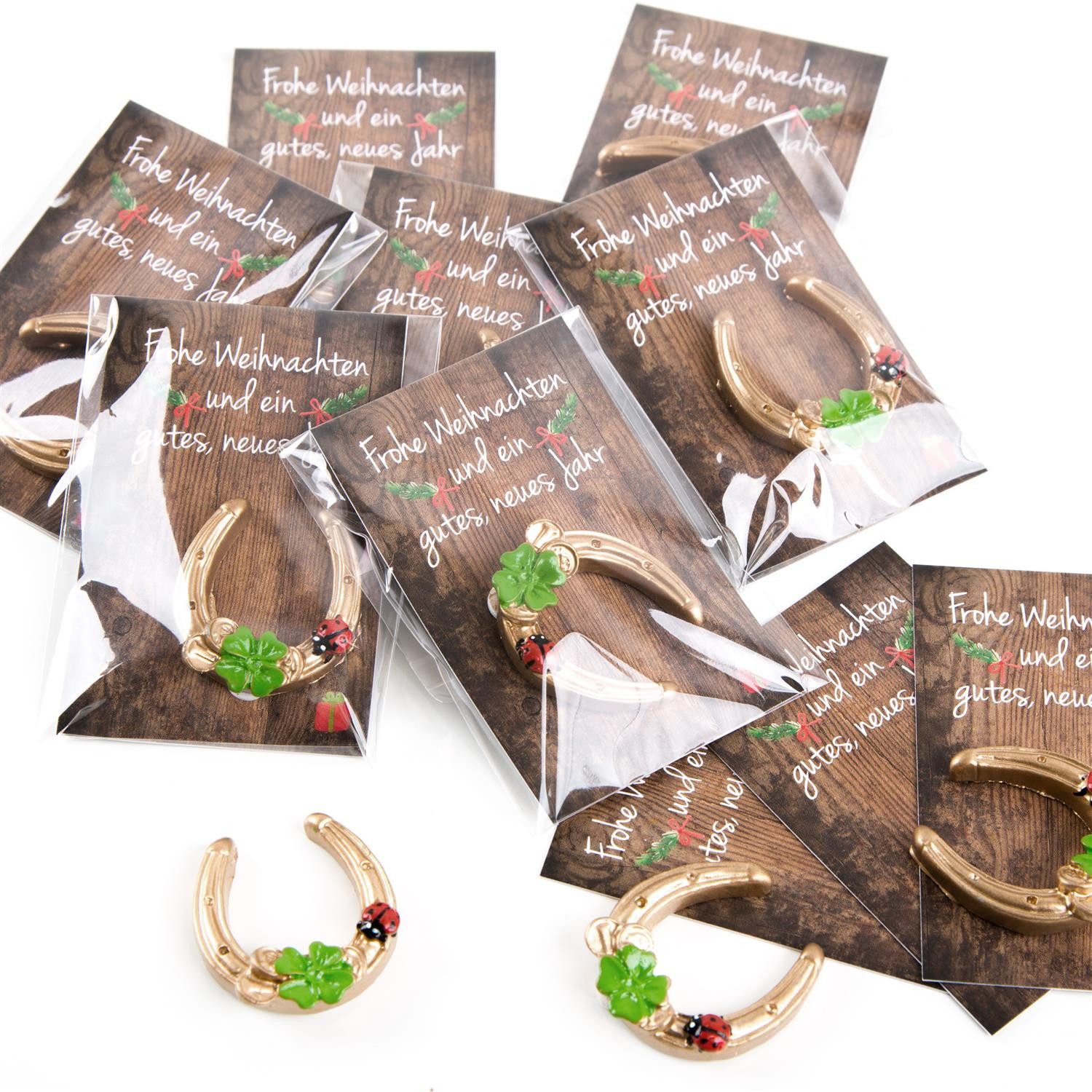 Logbuch-Verlag Dekofigur 10 kleine Gastgeschenke für Weihnachten & Silveste günstig online kaufen