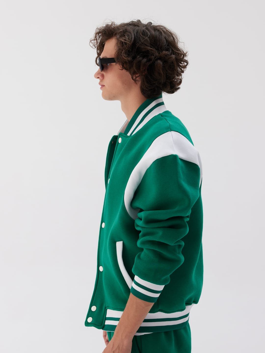 COFI Casuals Collegejacke Basic Jacket Baseballjacke Baumwolle Herren Unise günstig online kaufen