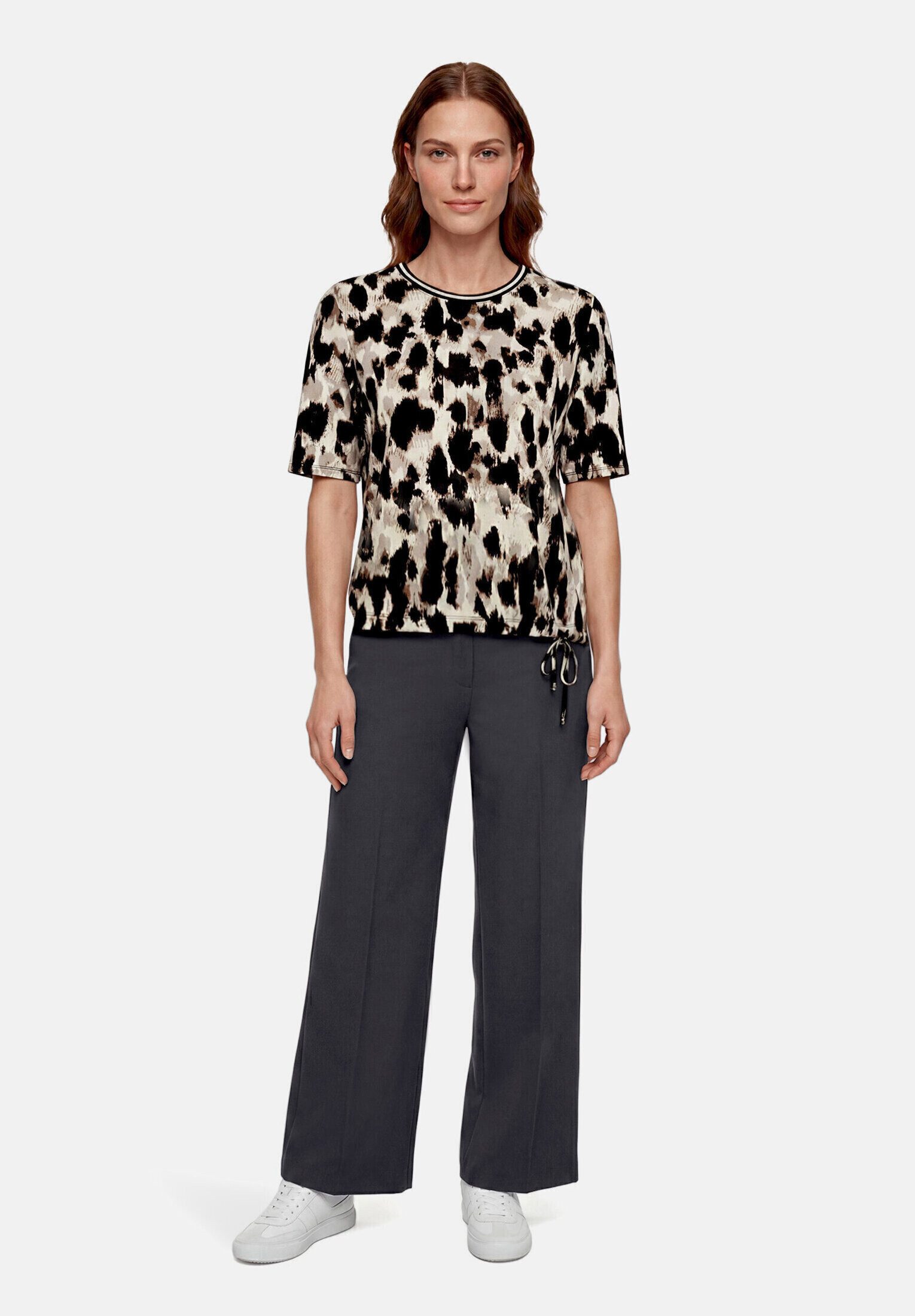 Betty Barclay Kurzarmshirt Damen mit Gummizug (1-tlg)
