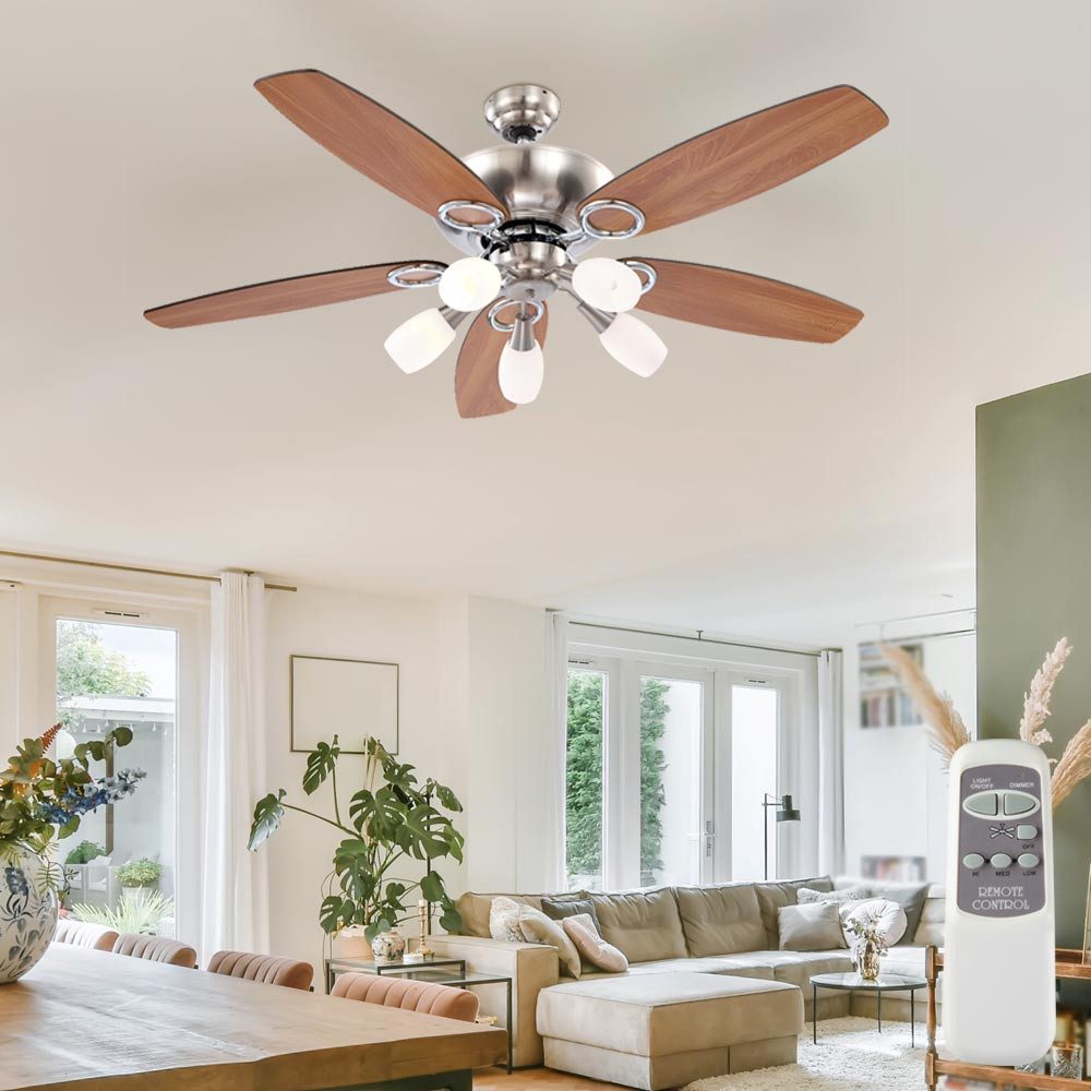 GLOBO LIGHTING Deckenventilator, LED Deckenventilator inkl. günstig online kaufen