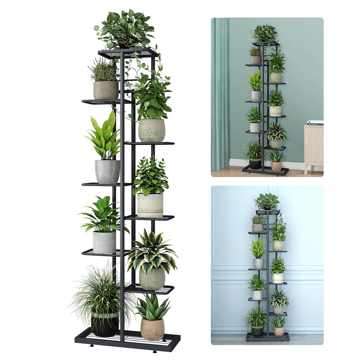 Simloveve Blumenständer Pflanzenständer aus Holz und günstig online kaufen