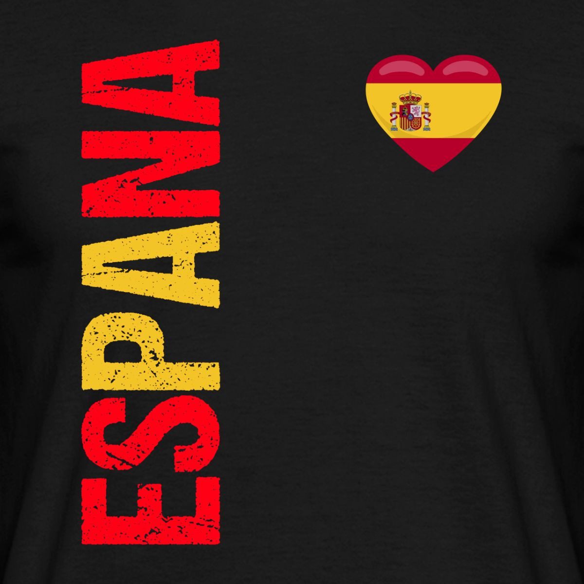Spreadshirt T-Shirt Spanien Flagge, Spanien Fußball, Espana Männer T-Shirt (1-tlg)