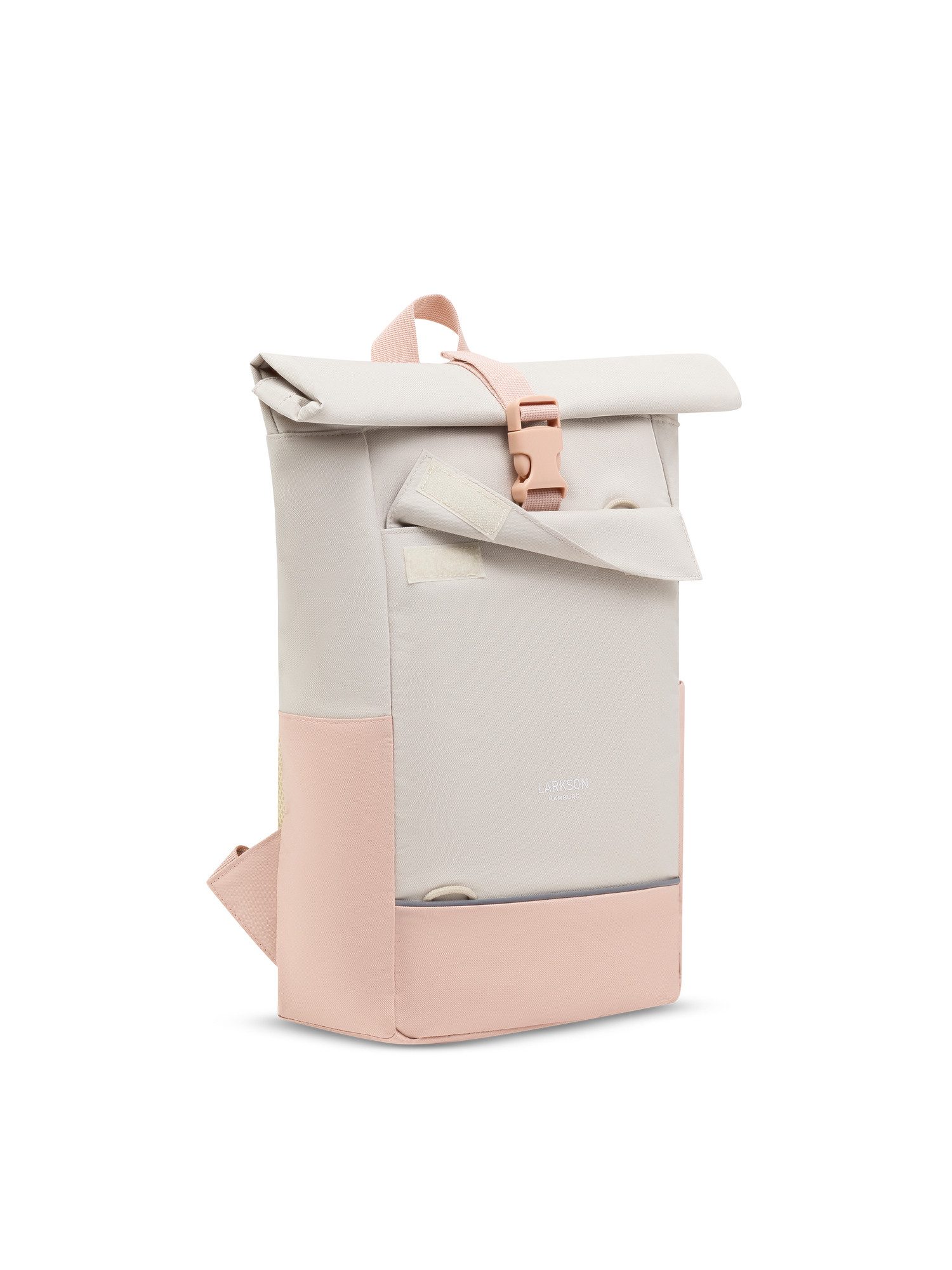 LARKSON Kinderrucksack Kjell Rucksack für Mädchen & Jungen, Rolltop Kinderrucksack mit Brustgurt