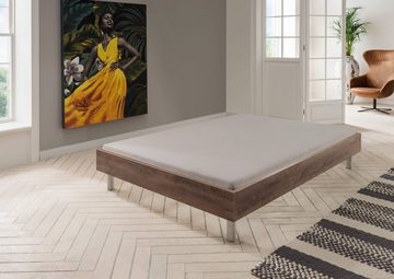 möbelando Bettgestell Easy Beds (BxHxT: 149x46x210 cm), in Schlammeiche