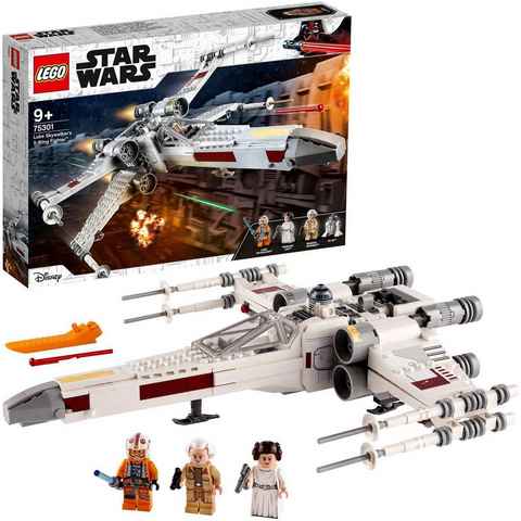 LEGO® Konstruktionsspielsteine Luke Skywalkers X-Wing Fighter™ (75301), LEGO® Star Wars™, (474 St), Made in Europe